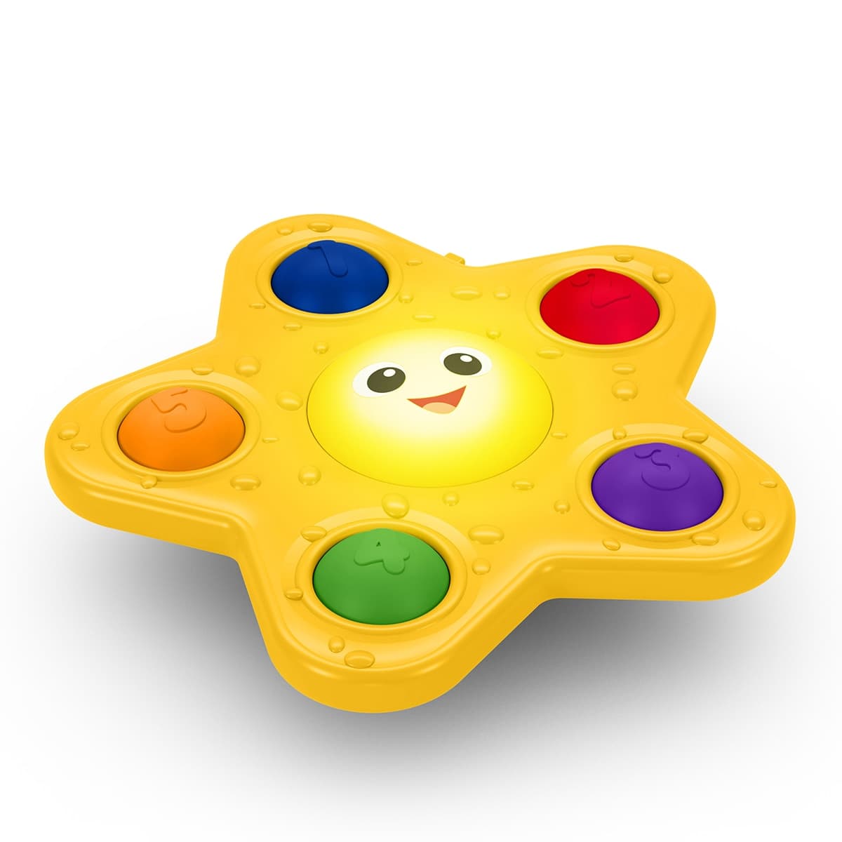 Baby Einstein - Juguete sensorial de actividades Pop & Glow Starfish Baby Einstein.