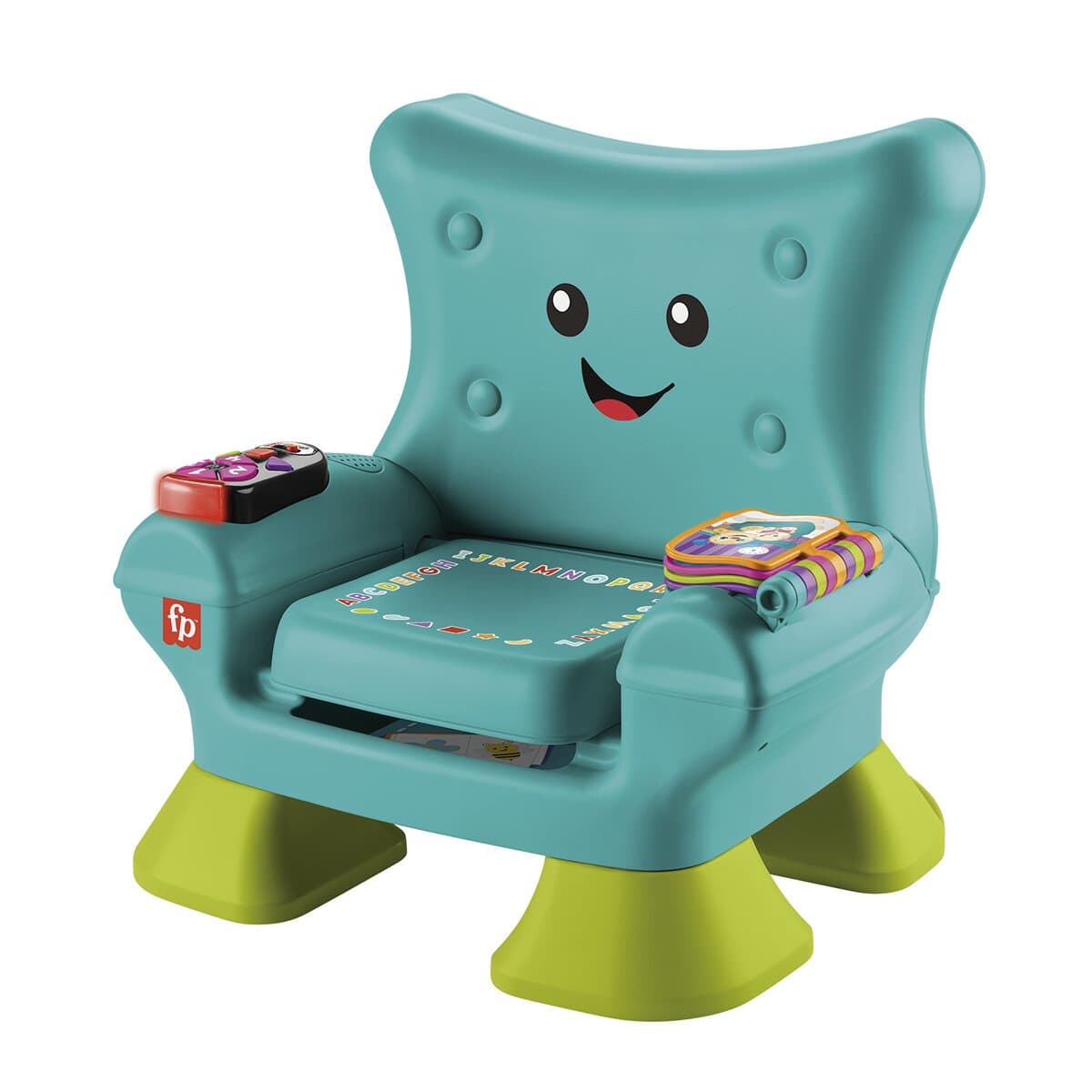 Fisher-Price - Juguete interactivo Ríe y aprende Sillón interactivo Fisher-Price.