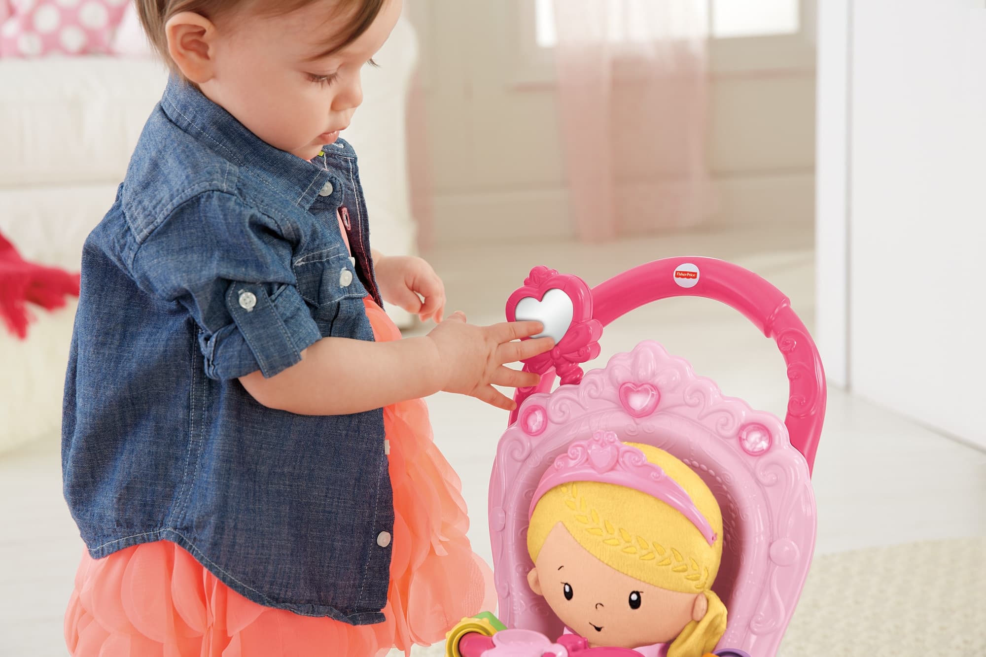 Andador-cochecito Fisher-Price pequeña princesa - Image 4