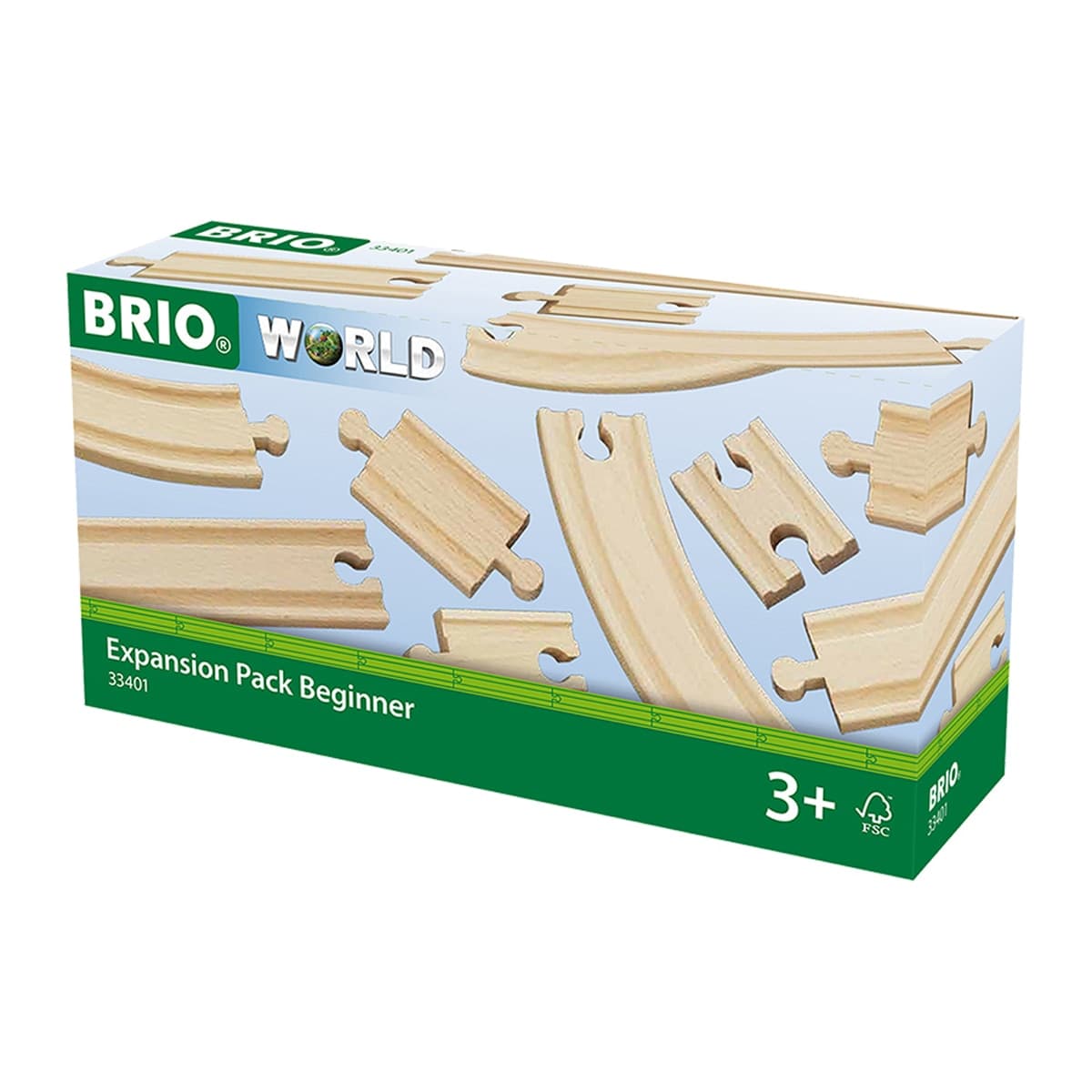 BRIO - Pack de ampliación de vías básico Brio.