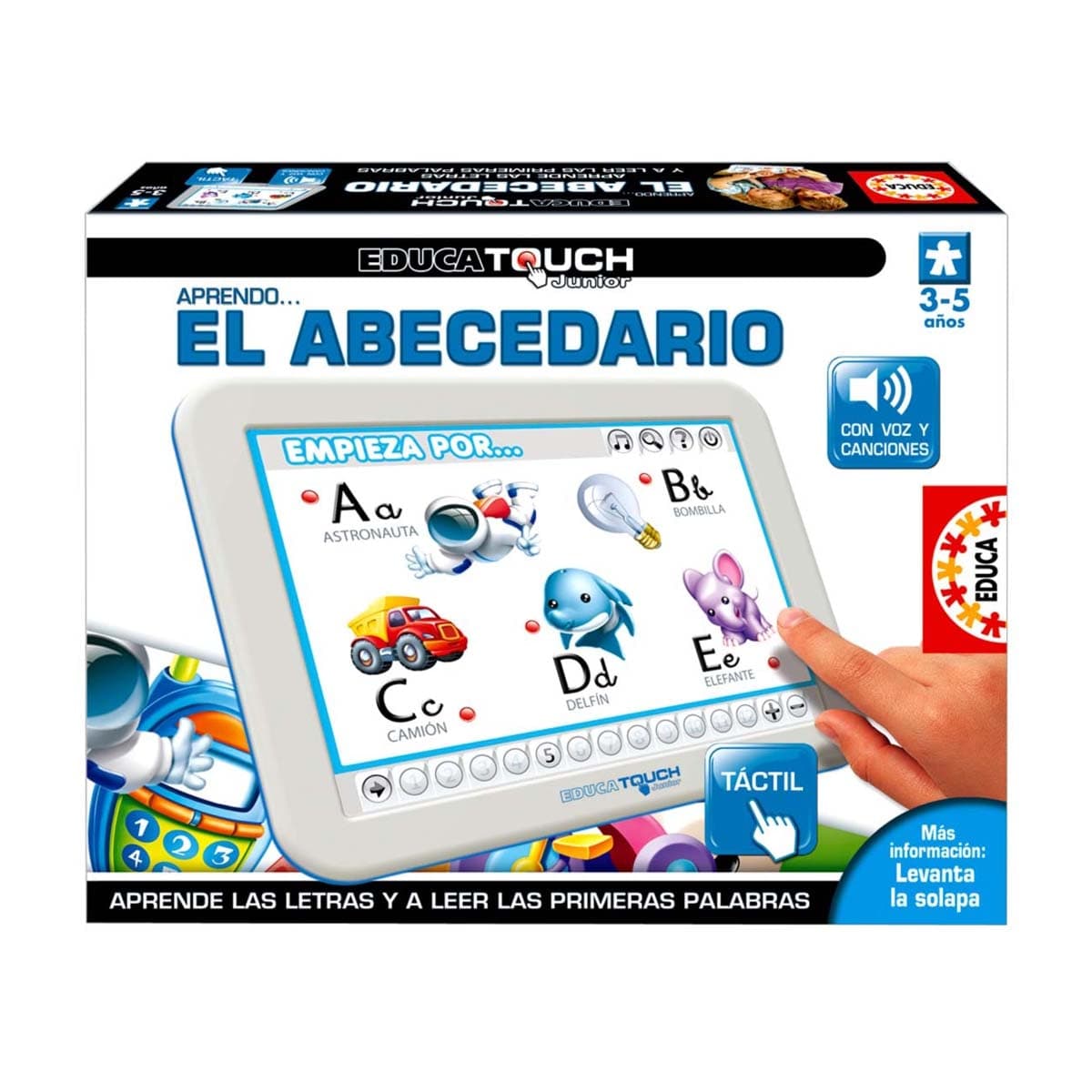 Educa Borrás - Educa Touch Junior aprendo el abecedario Educa Borrás.