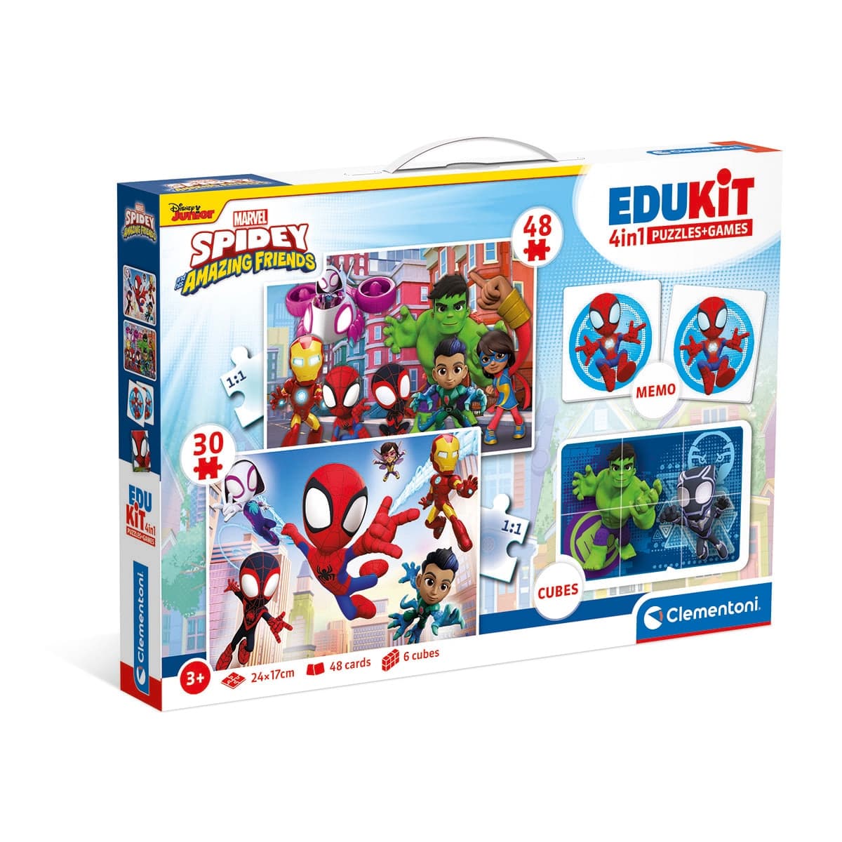 Puzzle 2x48 Piezas Spidey & Amazing Friends Educa Borras - Image 7