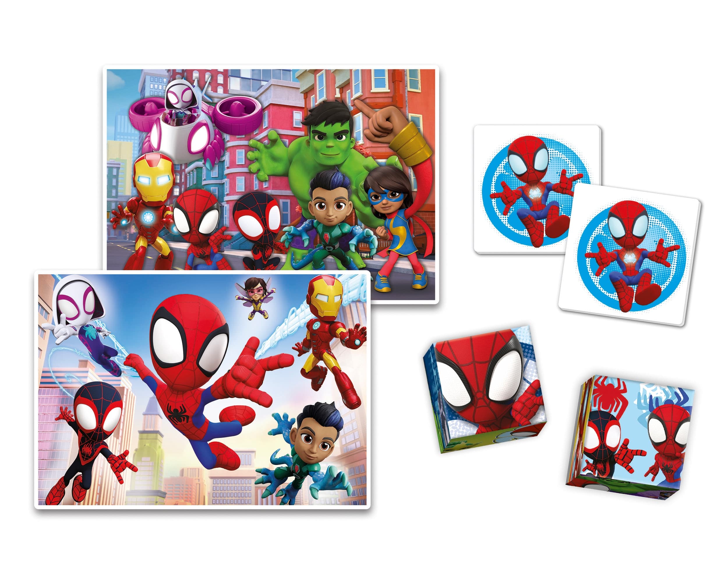 Puzzle Edukit 4 en 1 - Spidey Clementoni - Image 2