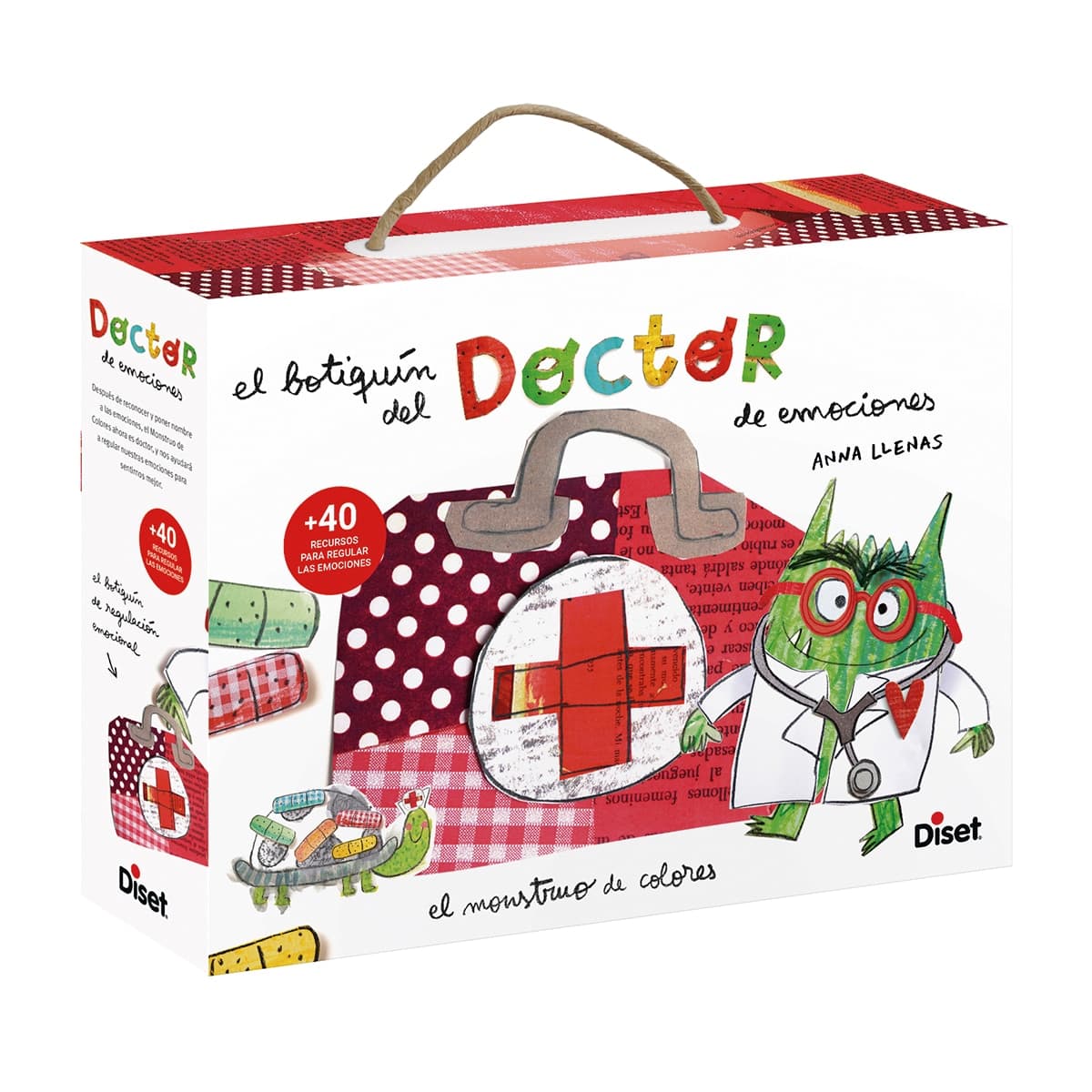 Diset - Juego educativo Doctor de las emociones El Monstruo de Colores Diset.