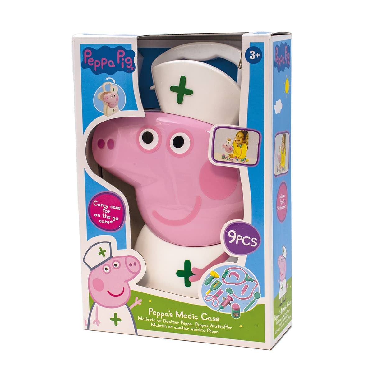 Deqube - Maletín de médico Peppa Pig.
