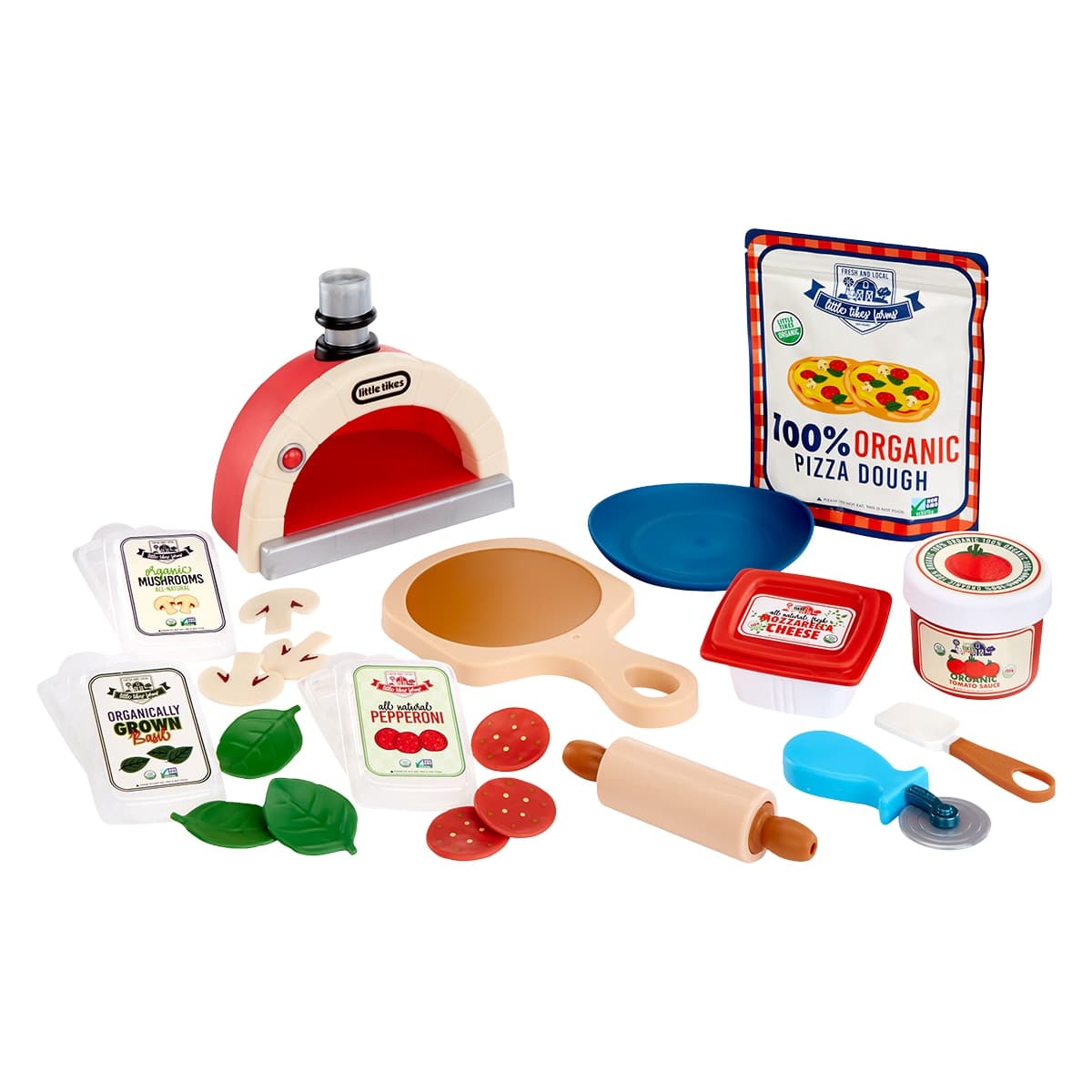Little Tikes - Juego de cocina Creative Chefs Pizza Kit Little Tikes.