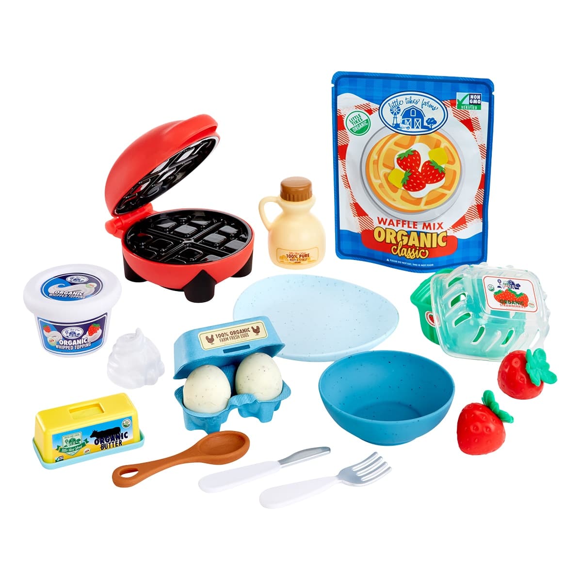 Little Tikes - Juego de cocina Creative Chefs Waffles Kit Little Tikes.
