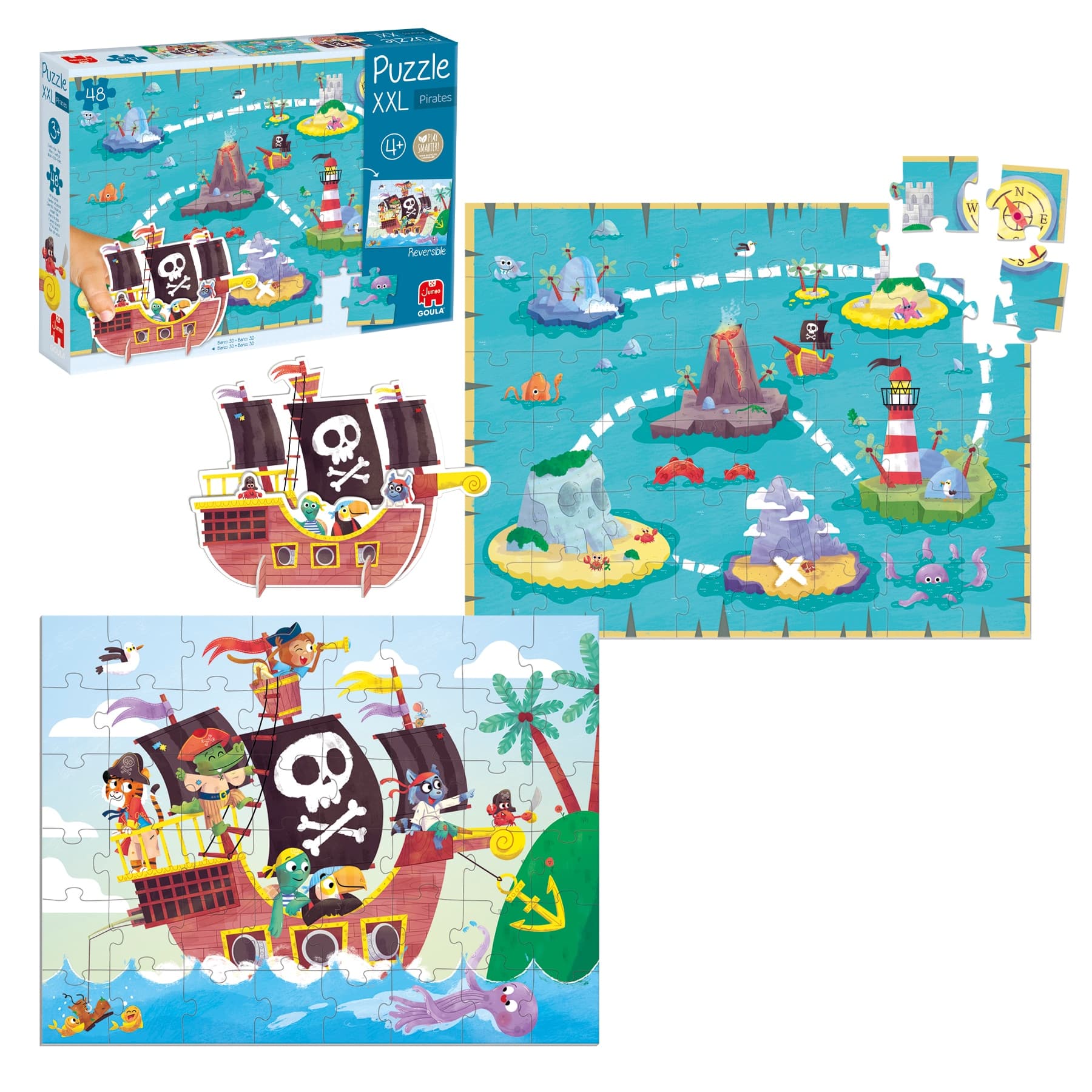 Puzzle XXL Piratas Goula - Image 2