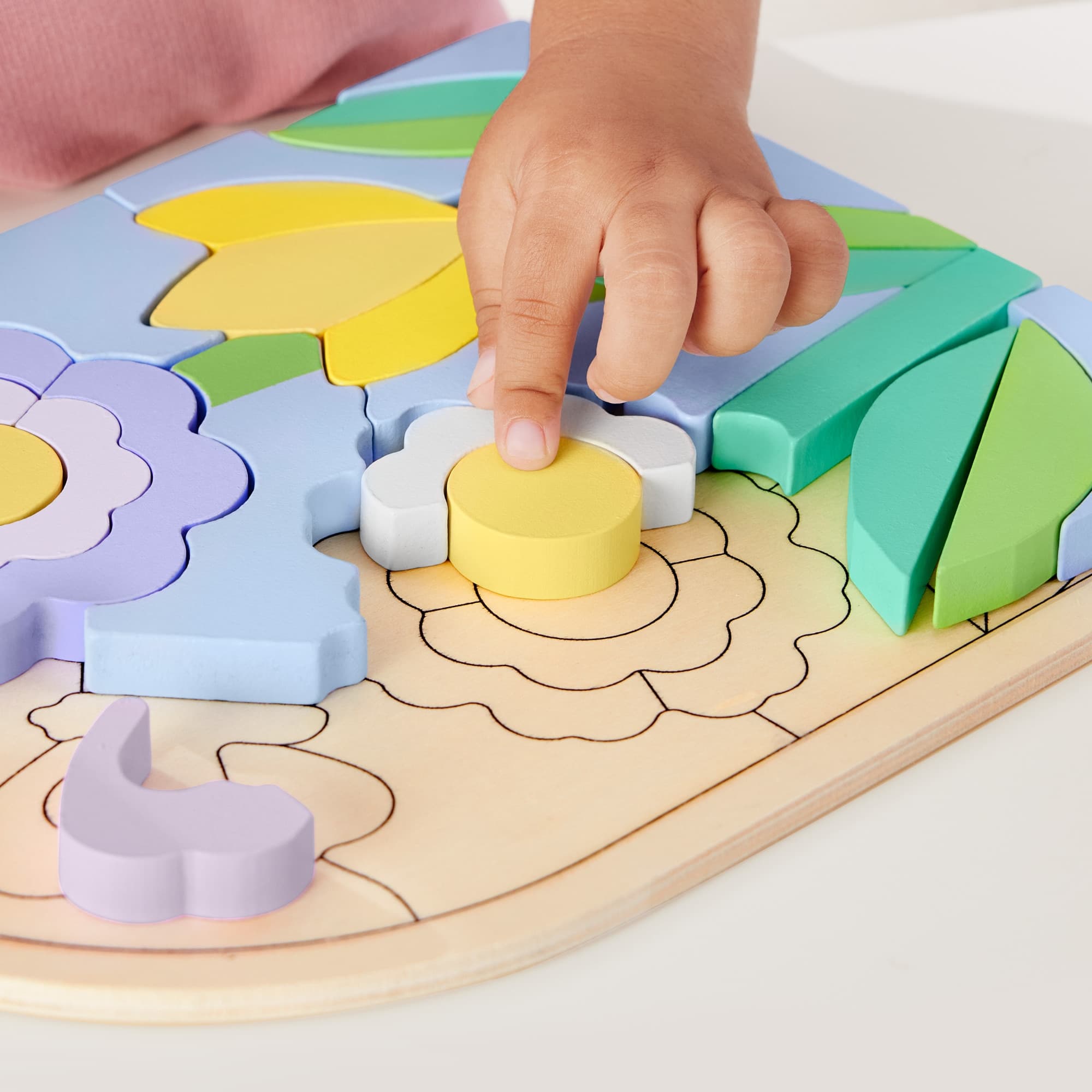 Puzzle madera de flores Fisher-Price - Image 3