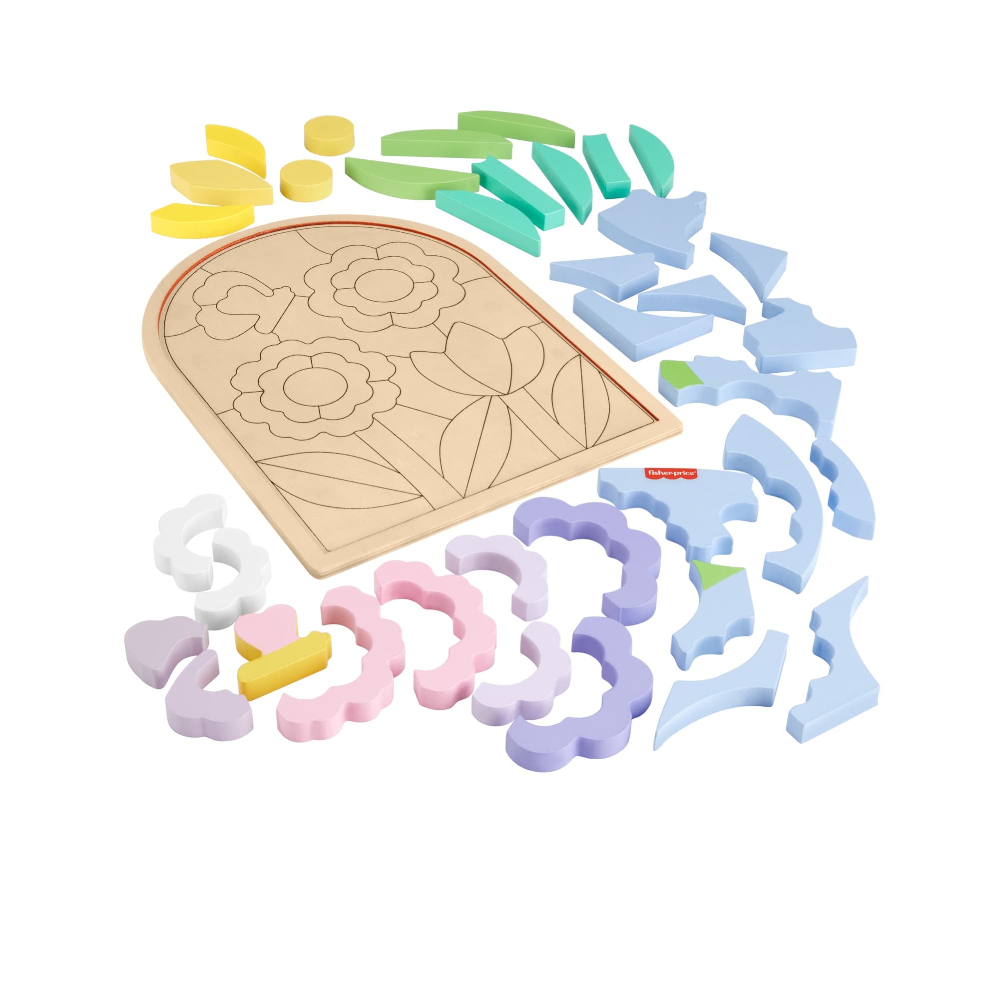 Puzzle madera de flores Fisher-Price - Image 4