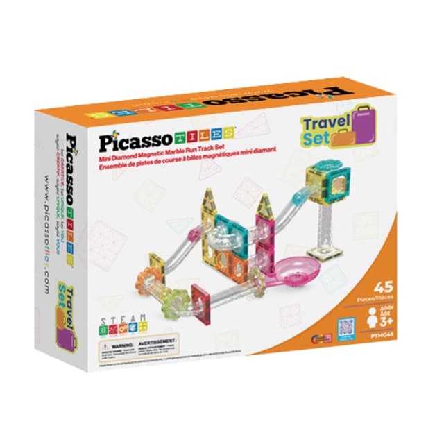 Cefa Toys - Mini Circuito De Canicas Magnético 45 Piezas Picasso Tiles Cefa Toys.