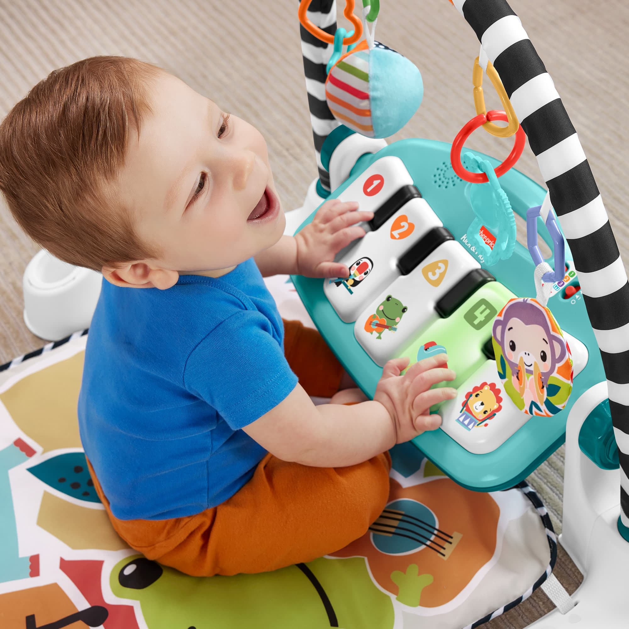 Alfombra de actividades para bebés Glow and Grow Fisher-Price - Image 3