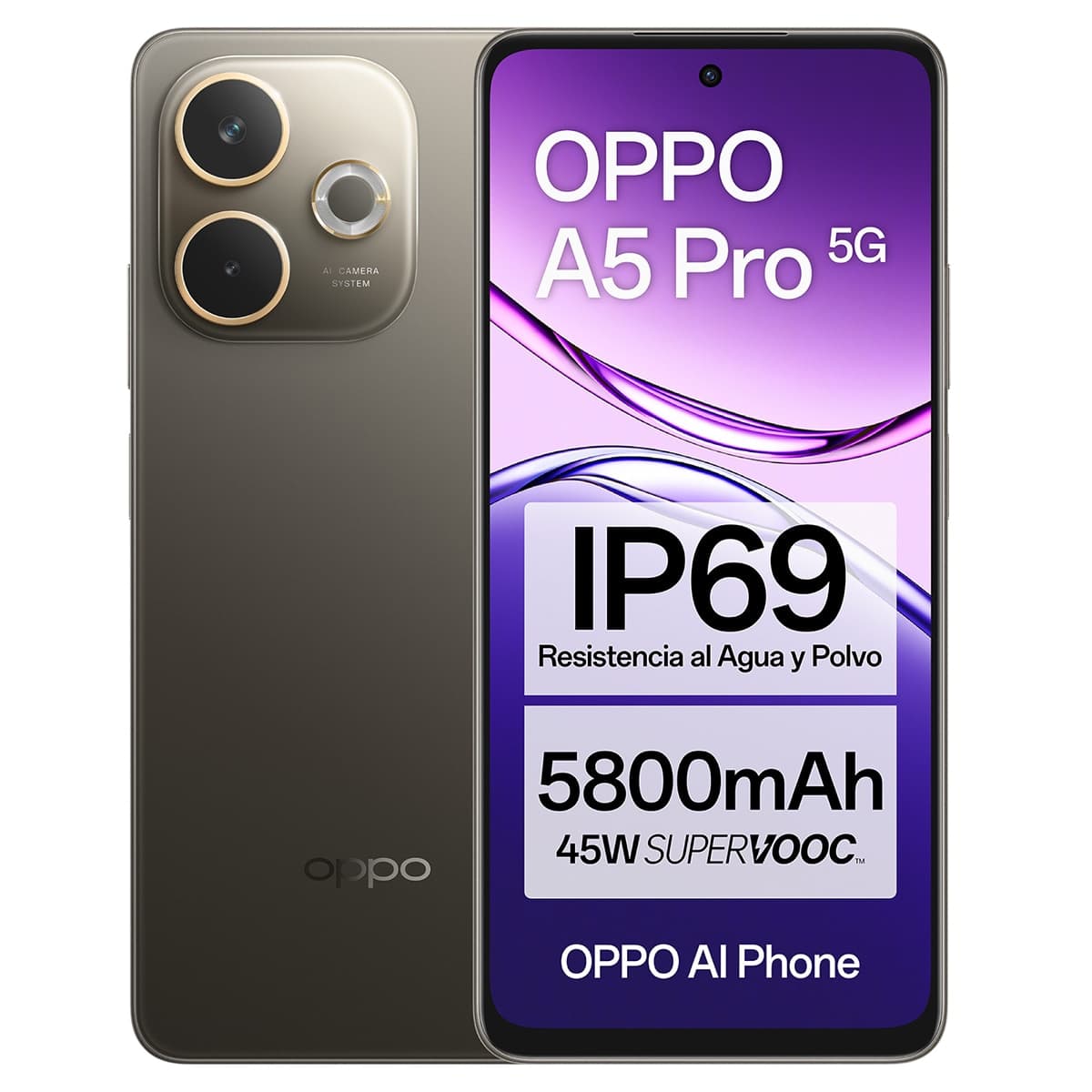 Oppo - Oppo A5 Pro 5G 8GB + 256GB Móvil libre.