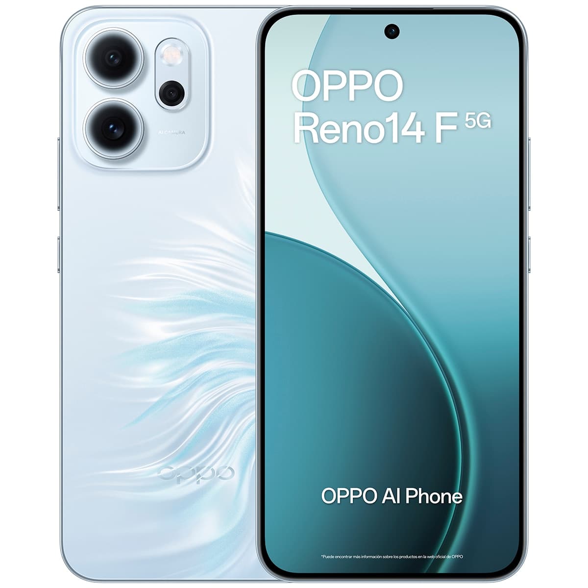 Oppo - Oppo Reno 14 F 5G 8GB + 256 GB móvil libre.