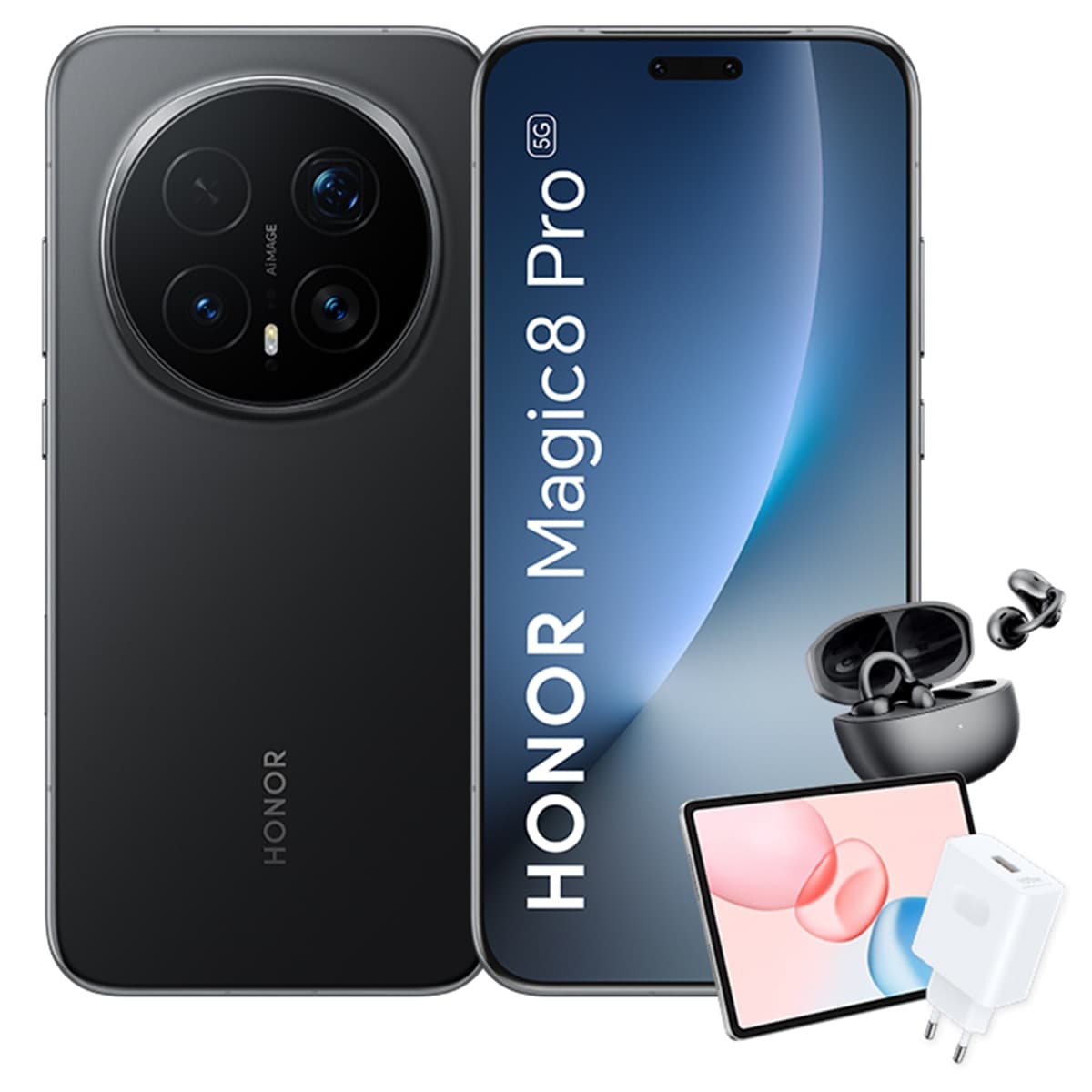 Honor - Honor Magic 8 Pro 12GB + 512 GB móvil libre Bundle.