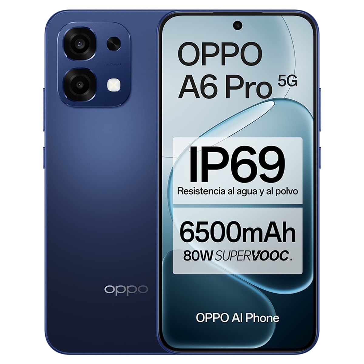 Oppo - Oppo A6 Pro 5G 8GB + 256GB móvil libre + Funda.