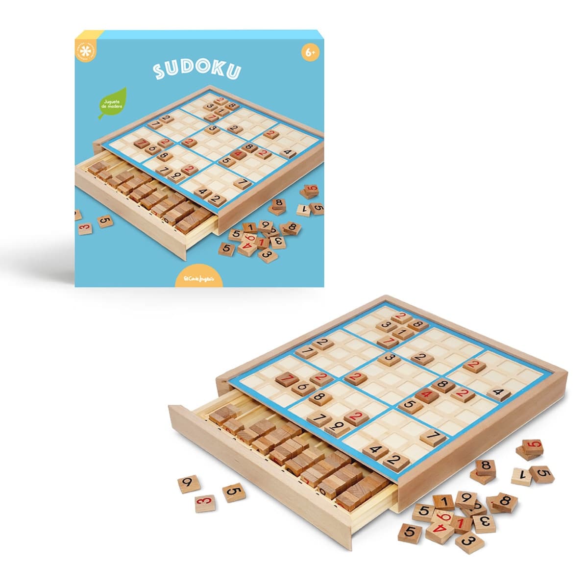 Juego de mesa Sudoku de madera El Corte Inglés