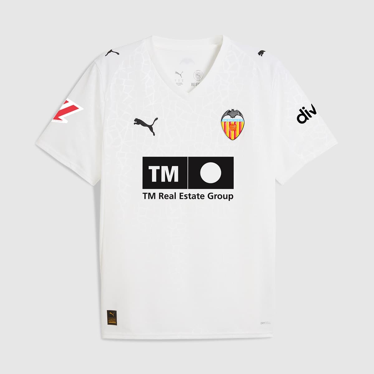 Puma - Camiseta de fútbol de Hombre VCF Home Jersey Replica Jr (S) Puma.