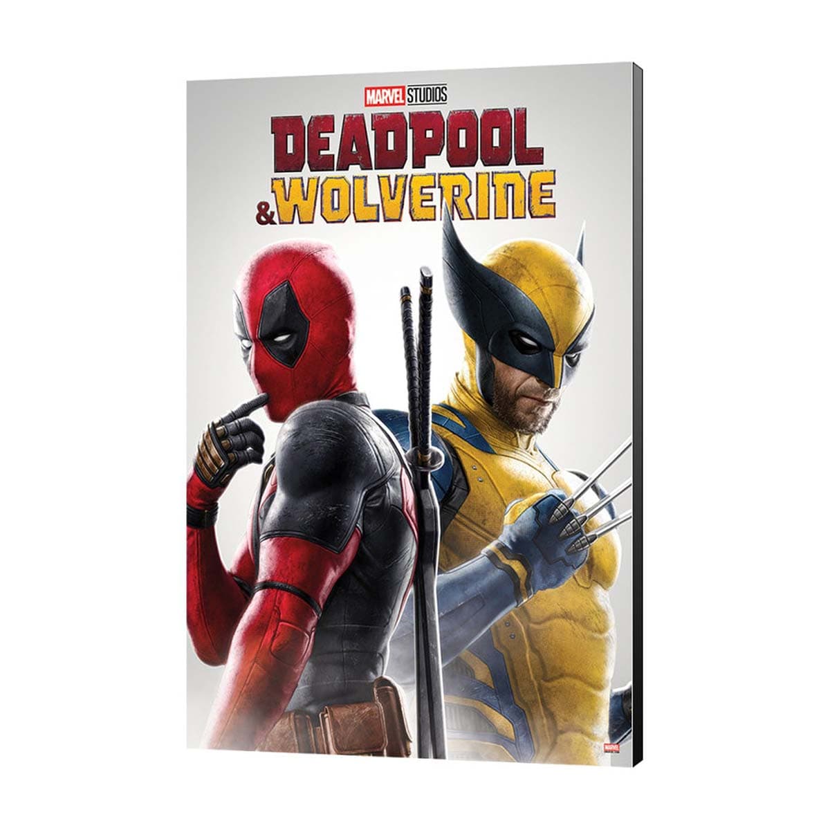 Semic - Cuadro madera Deadpool & Lobezno.
