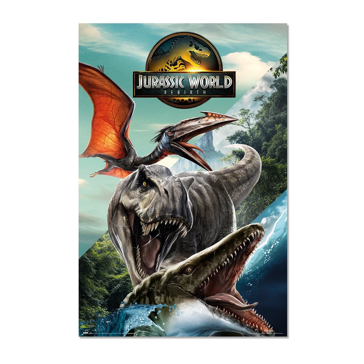 Grupo Erik - Póster Rebirth Jurassic World Erik.