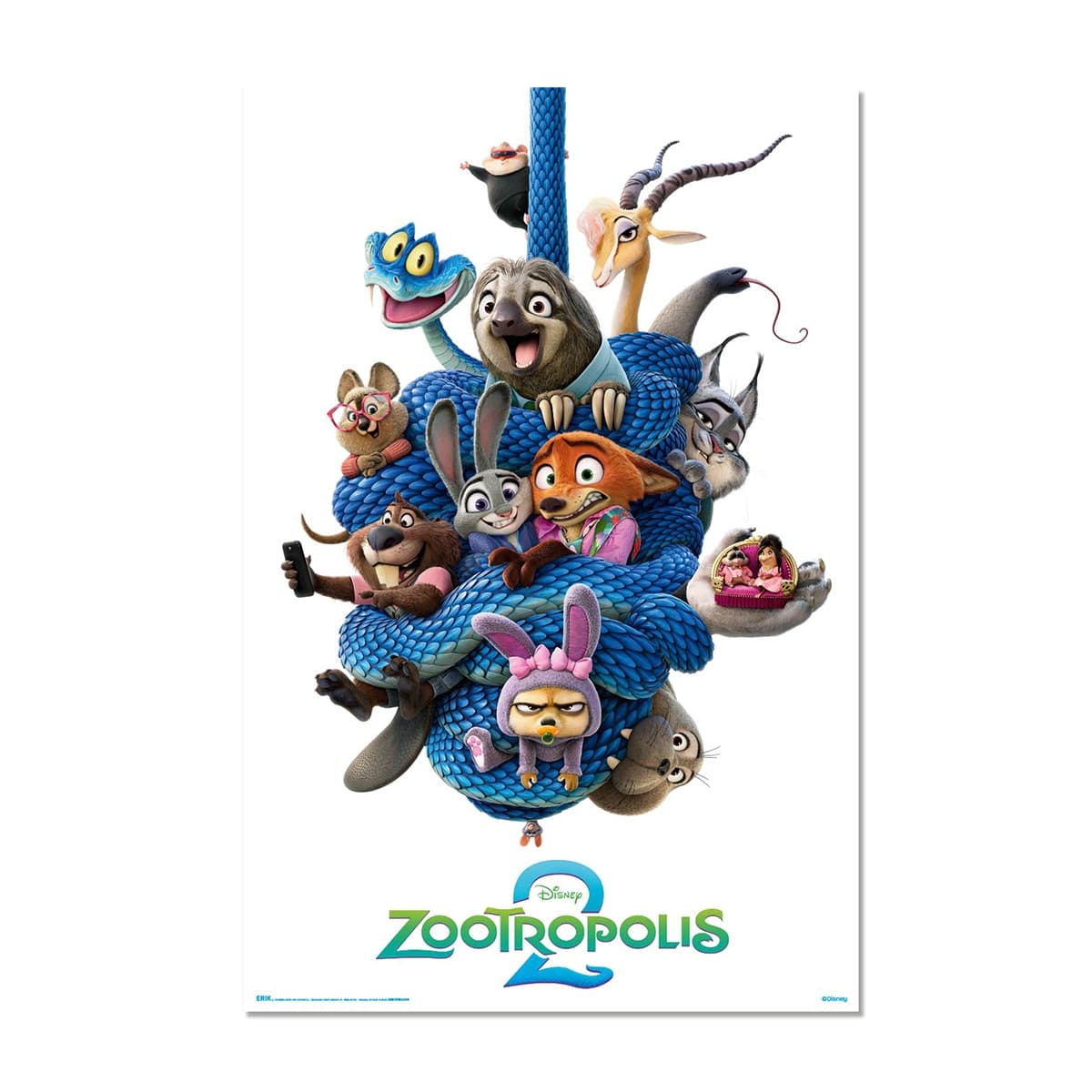 Grupo Erik - Póster Zootropolis 2 Disney Erik.