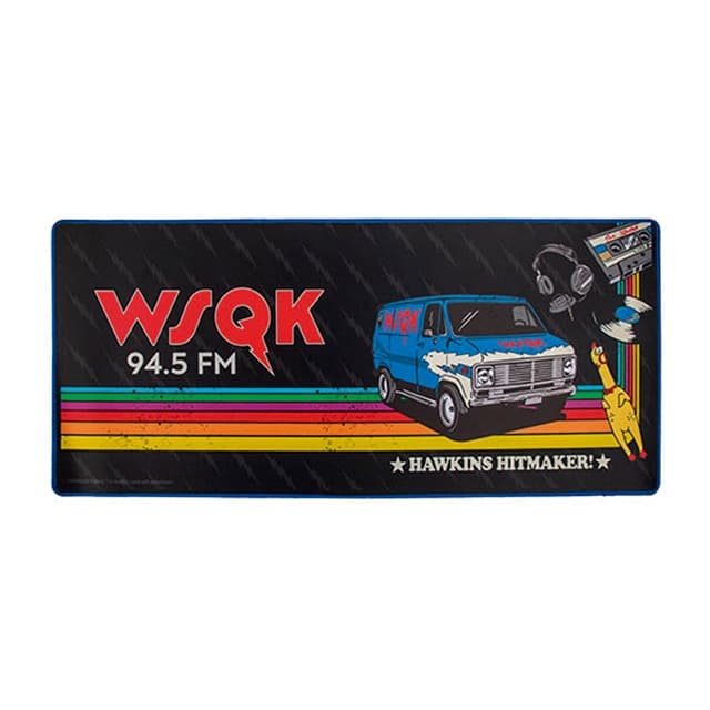 Cineréplicas - Alfombrilla Gaming Radio Wsqk Stranger Things Cineréplicas.