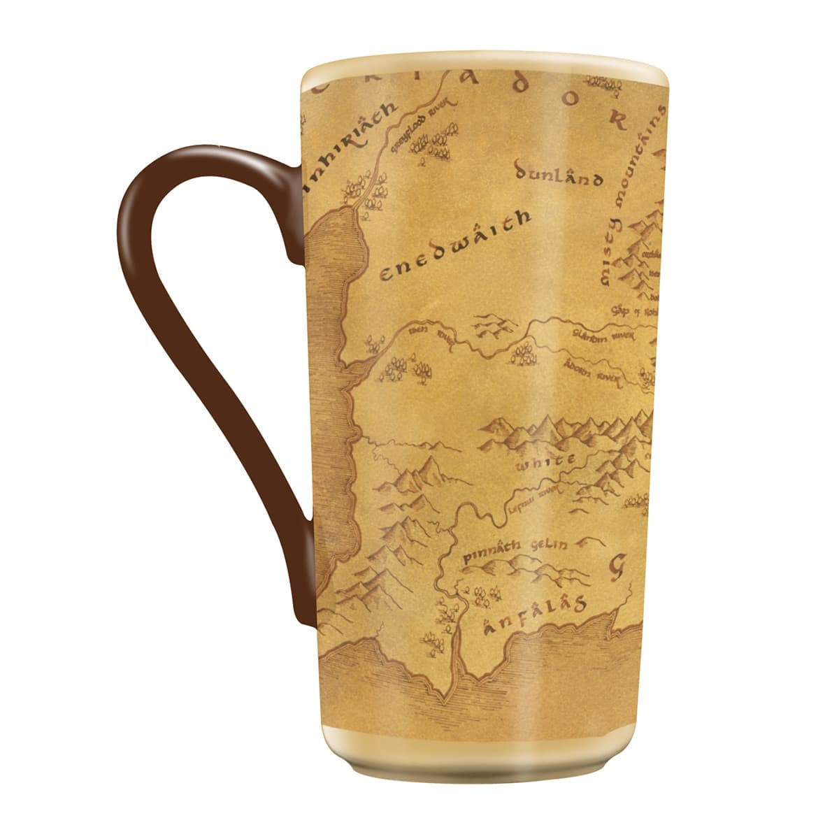 Pyramid International - Taza XL mapra Tierra Media El Señor de los Anillos Pyramid.