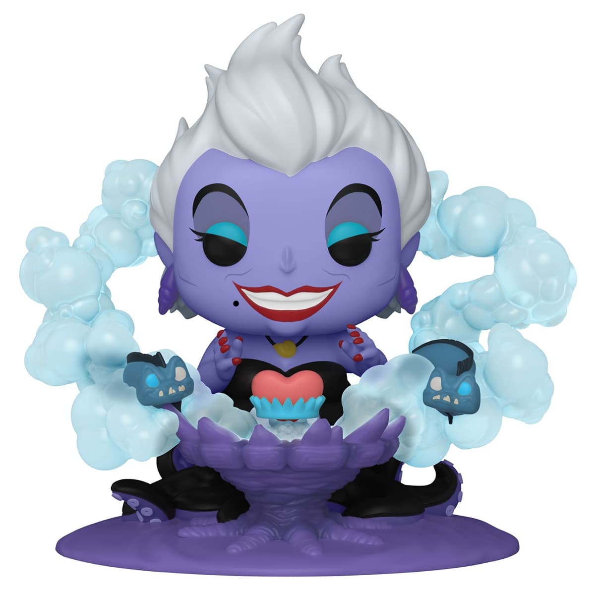 Funko - Figura Funko NEWPop! Deluxe Ursula On Throne Disney Villanas.