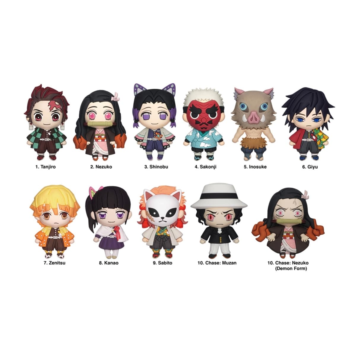 Monogram - Figura sorpresa 5 cm Demon Slayer Monogram modelos surtidos.
