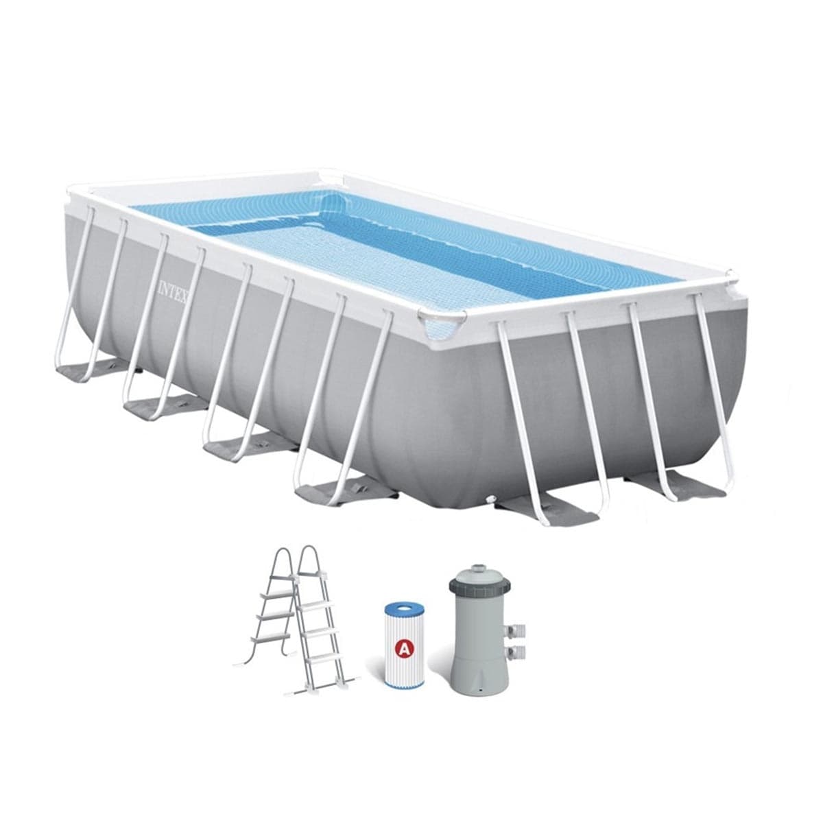 Intex - Piscina tubular Intex 400 x 200 x100 cm.