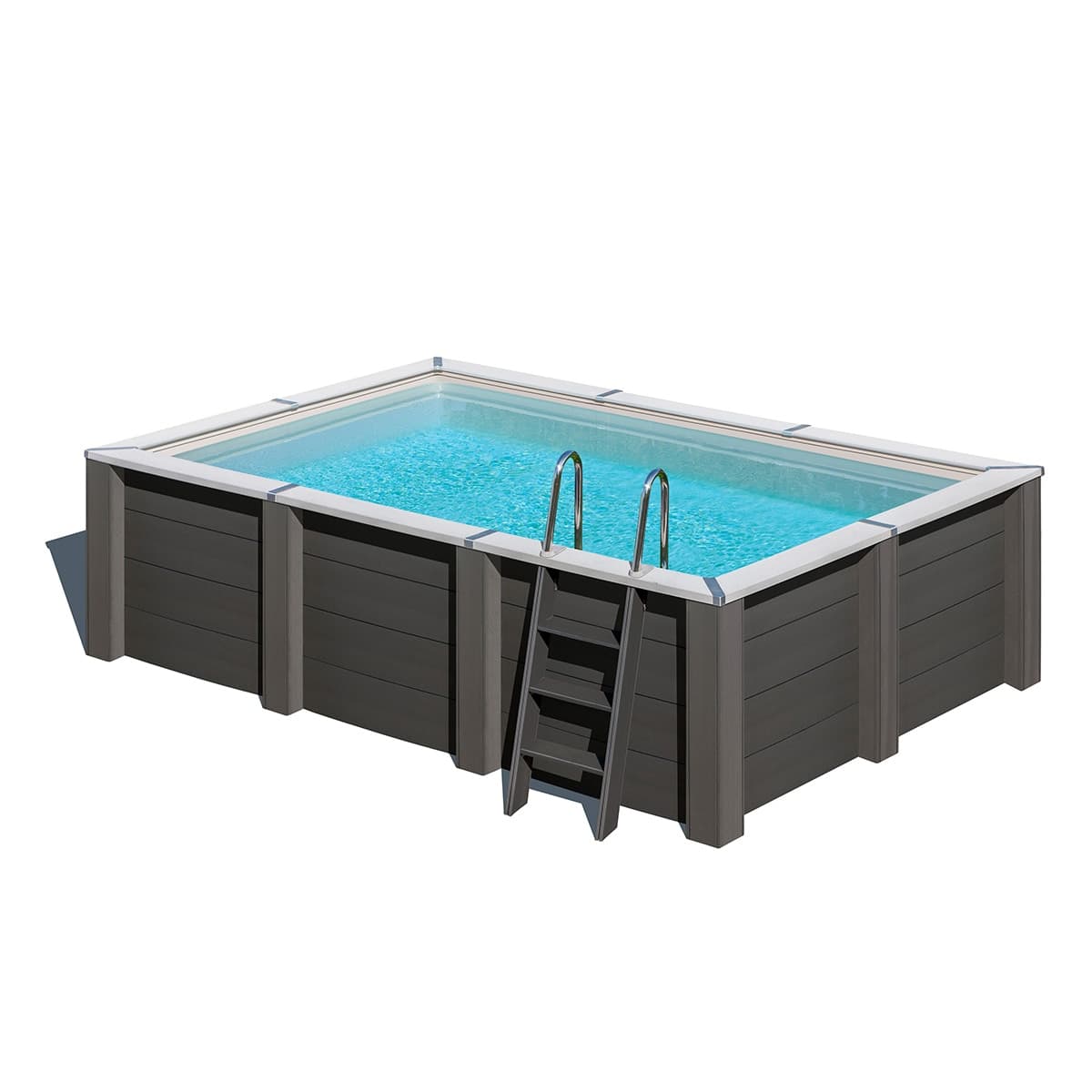 Gre - Piscina composite rectangular 466 cm x 326 x 124 cm.