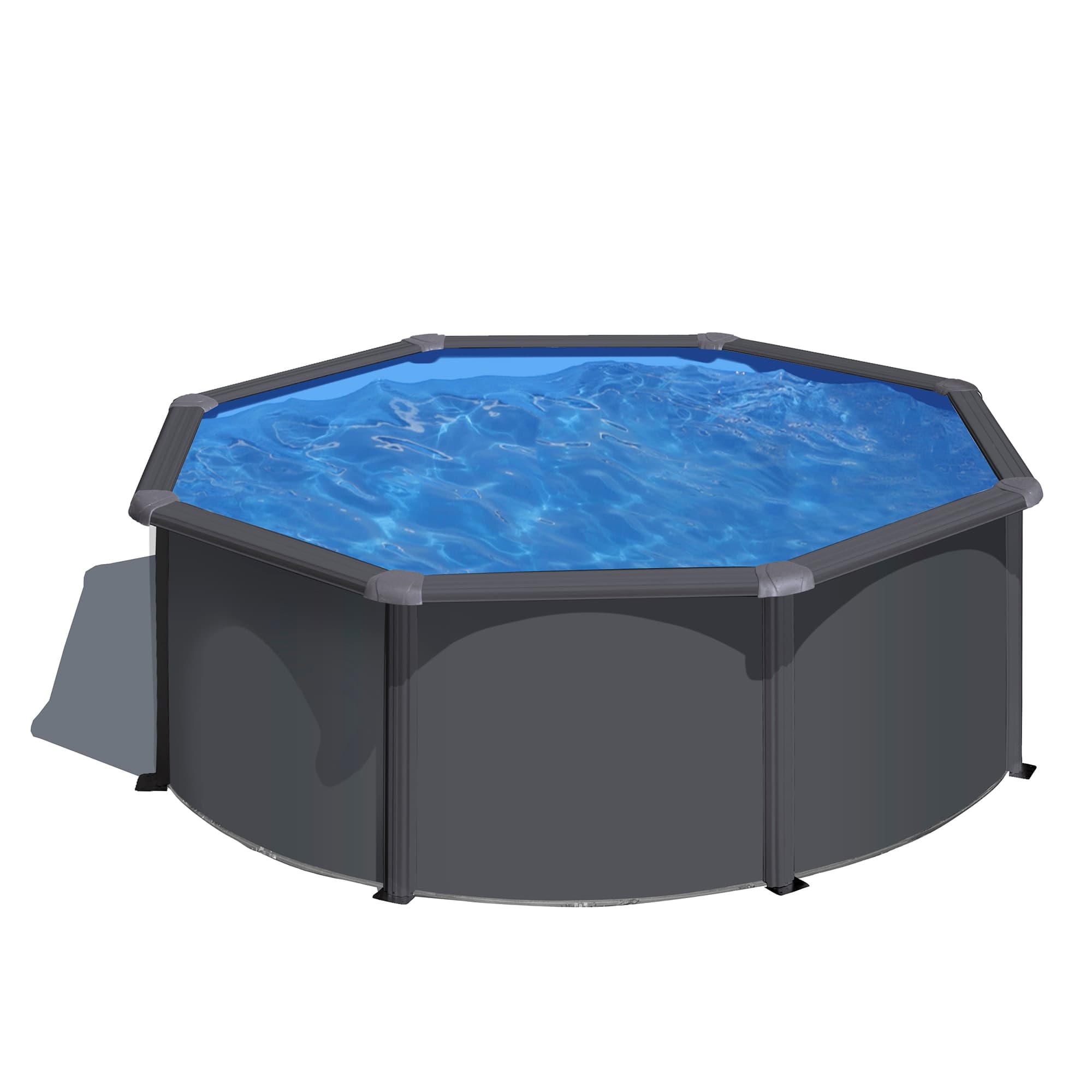 Gre - Piscina acero redonda 300 x 120 cm.