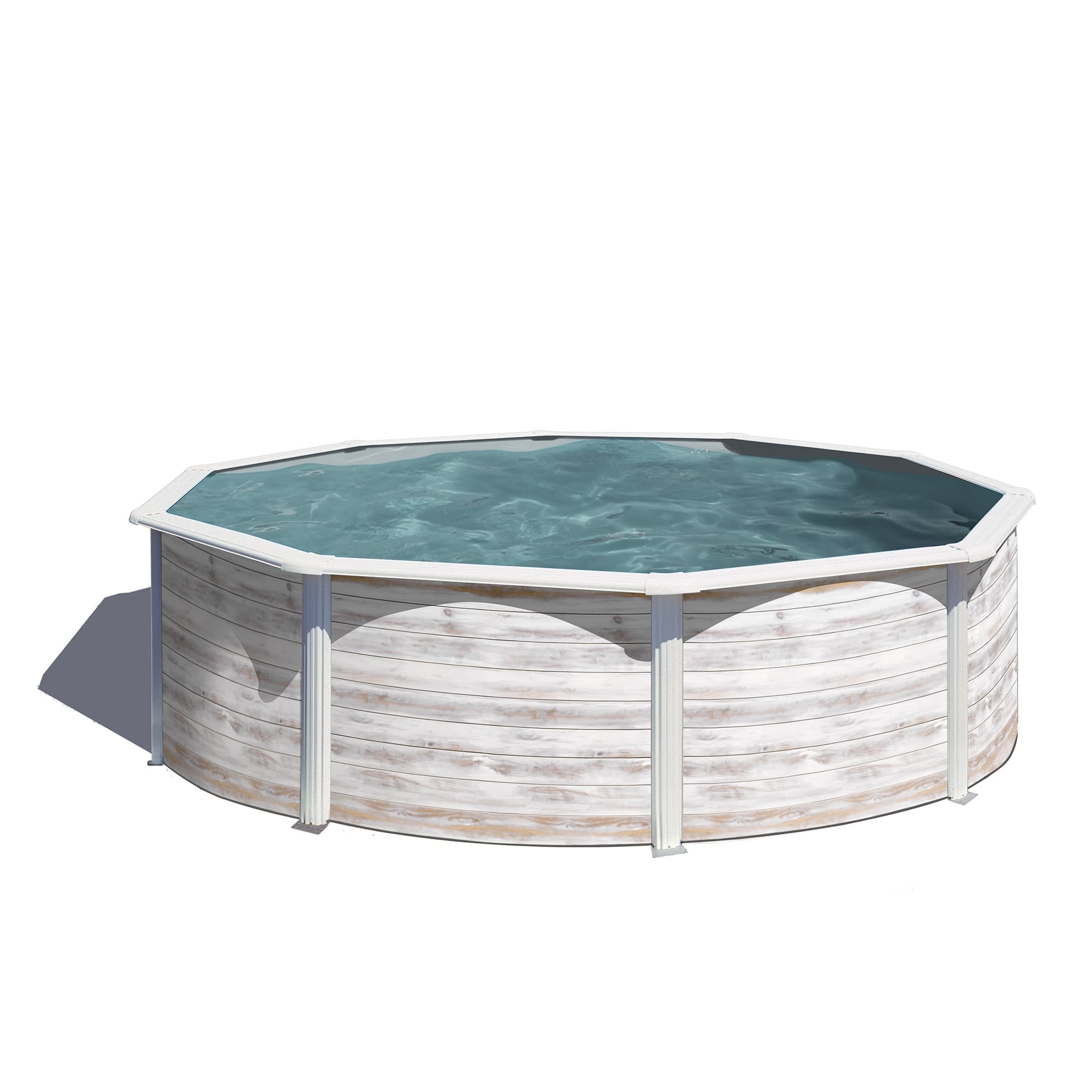 Gre - Piscina acero redonda - 300x120 cm.