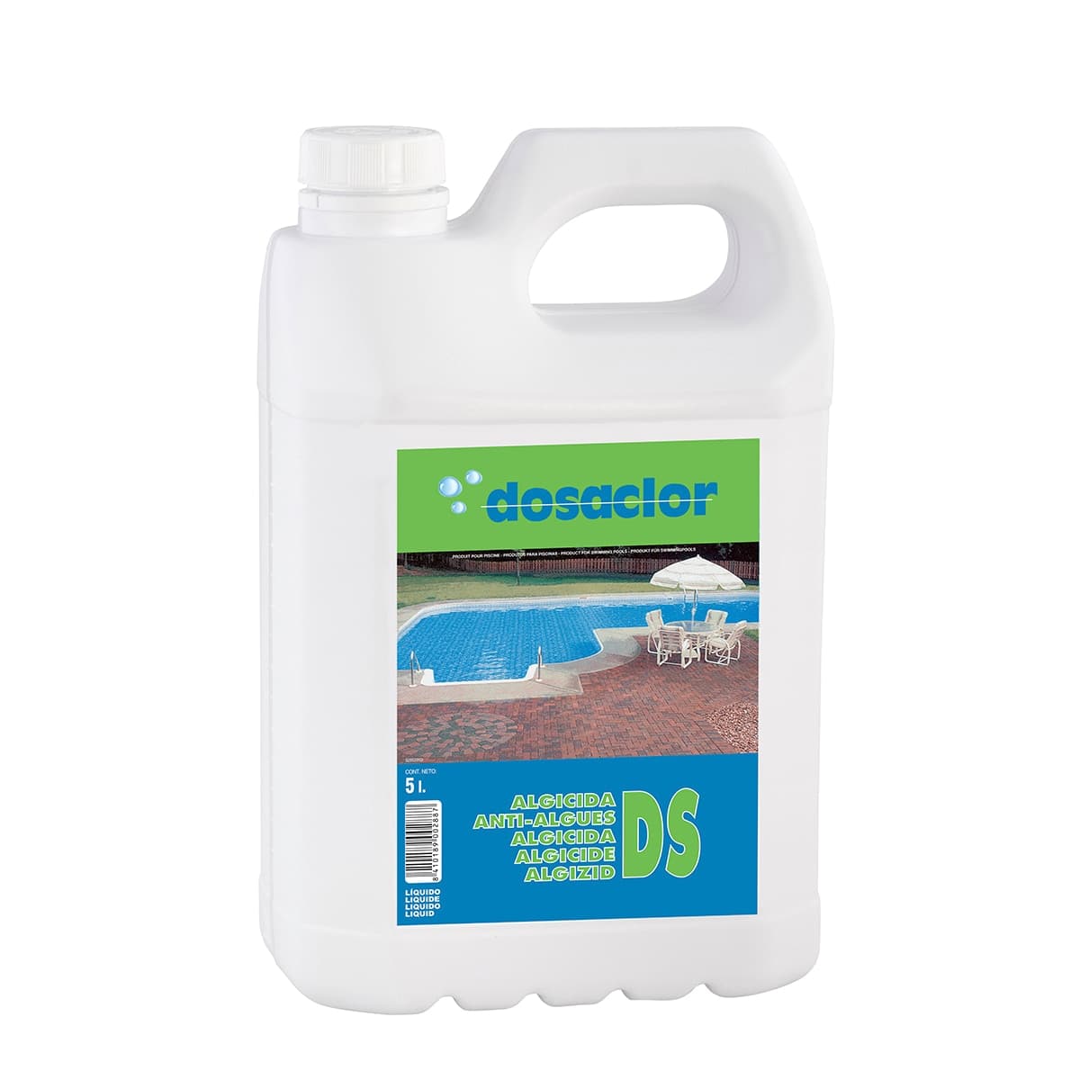 Quimicamp - Alguicida líquido Dosaclor DS50 5 litros.