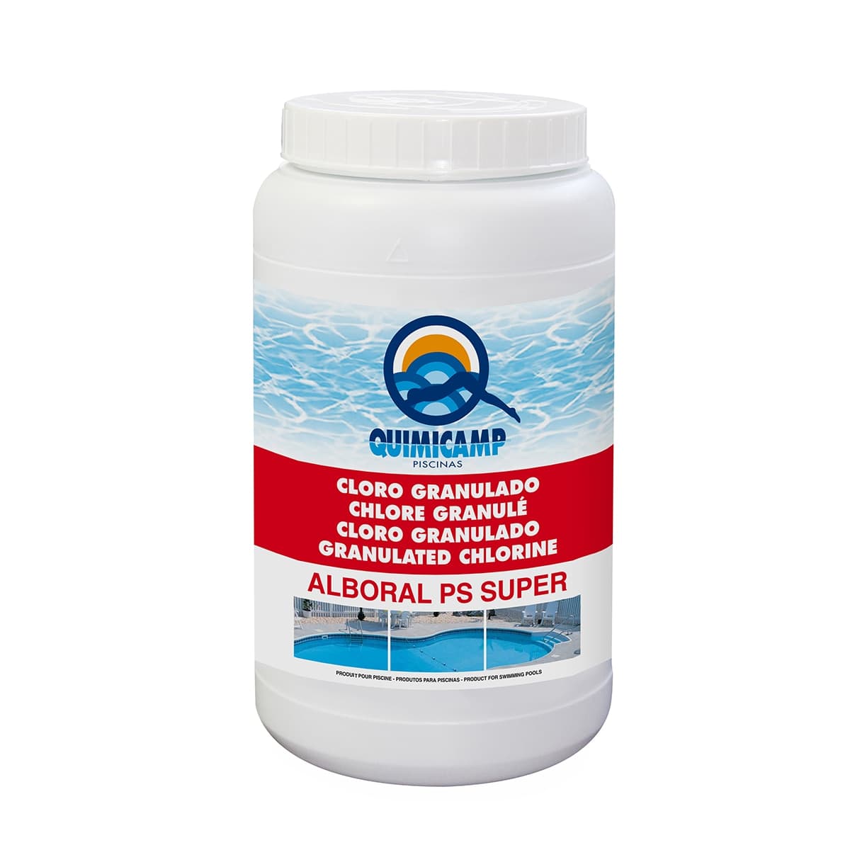 Quimicamp - Cloro Grano Alboralps Super 1Kg.