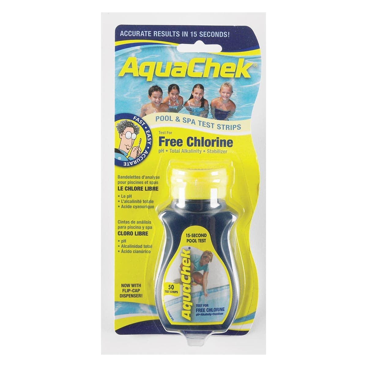 Quimicamp - Aquacheck 3 Test: Cloro Libre, Ph Y Alcalinidad.
