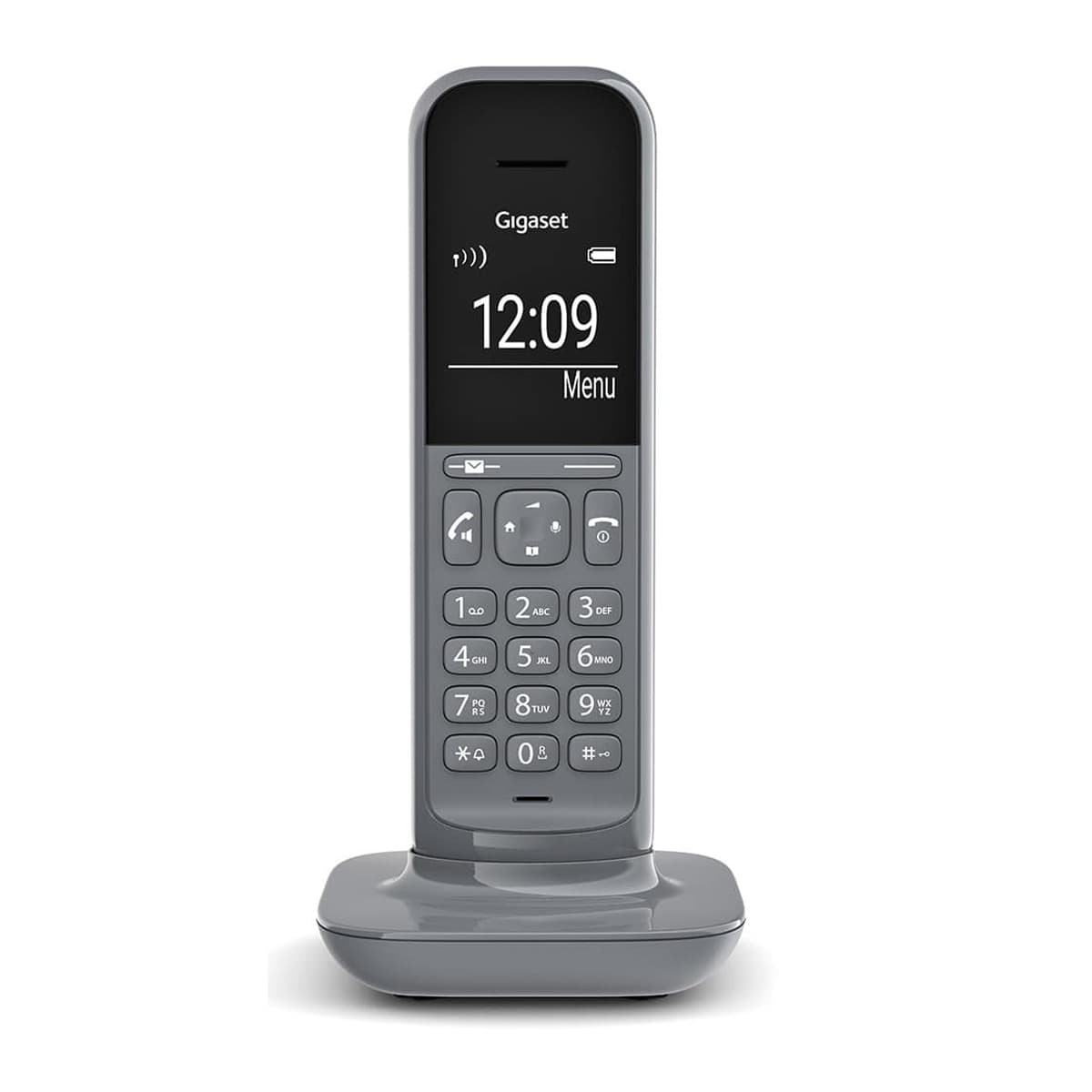 Gigaset - Teléfono inalámbrico Gigaset CL390 Gris.