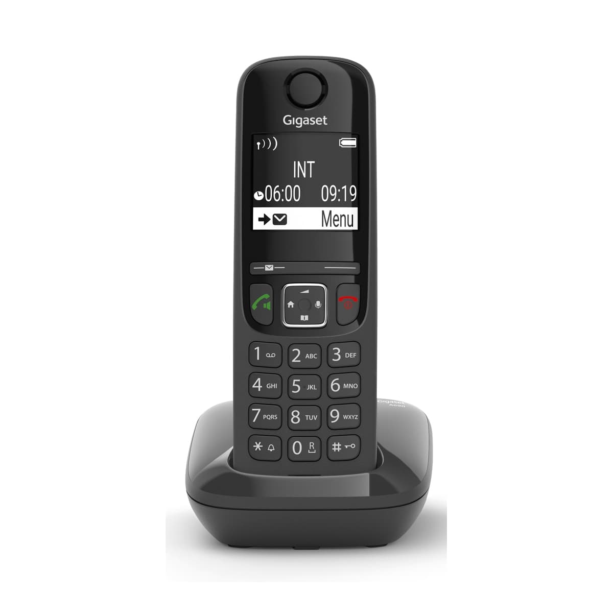 Gigaset - Teléfono inalámbrico Gigaset AS690 negro.
