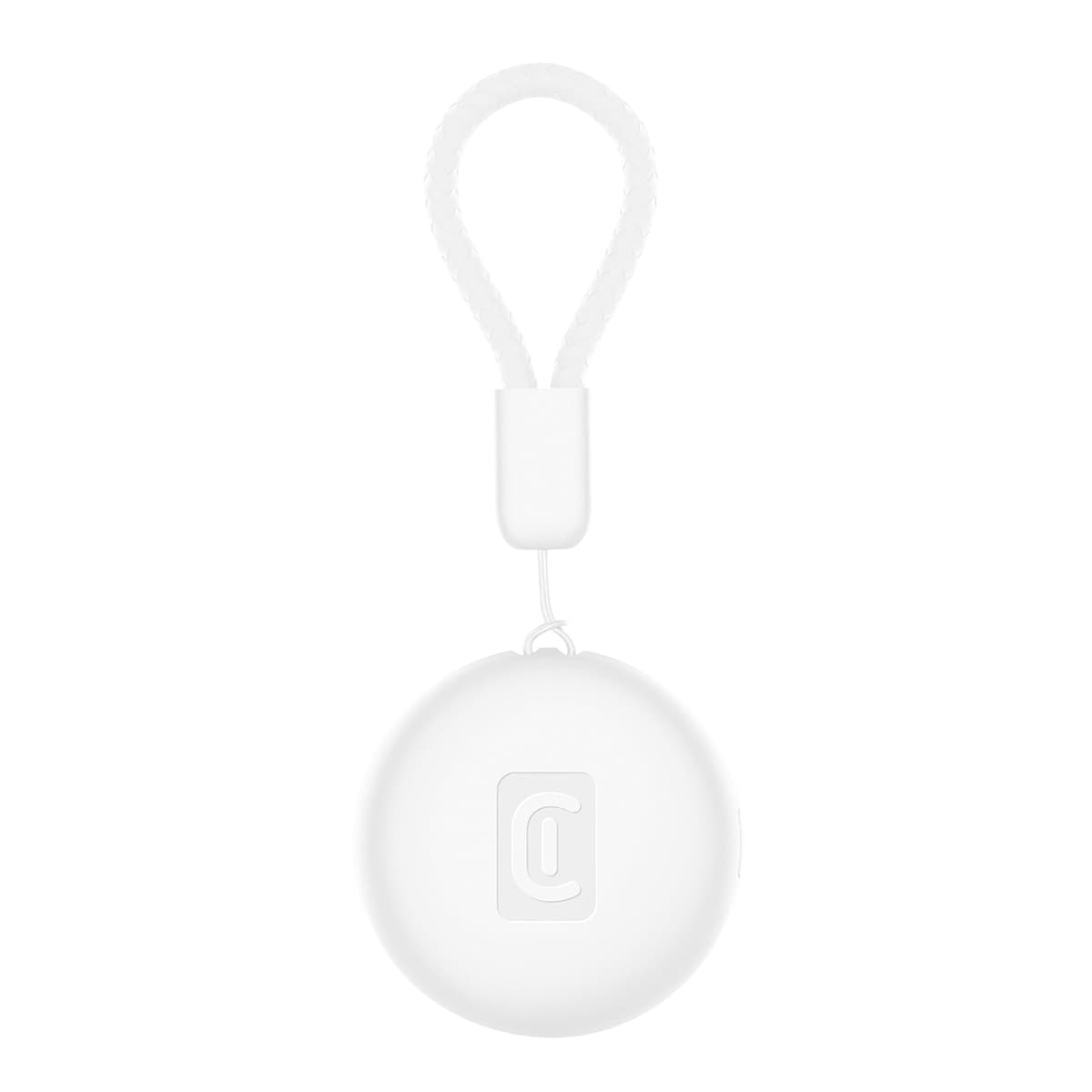 Cellular Line - Localizador Cellularline Tracy Tag blanco diseñado para iOS.