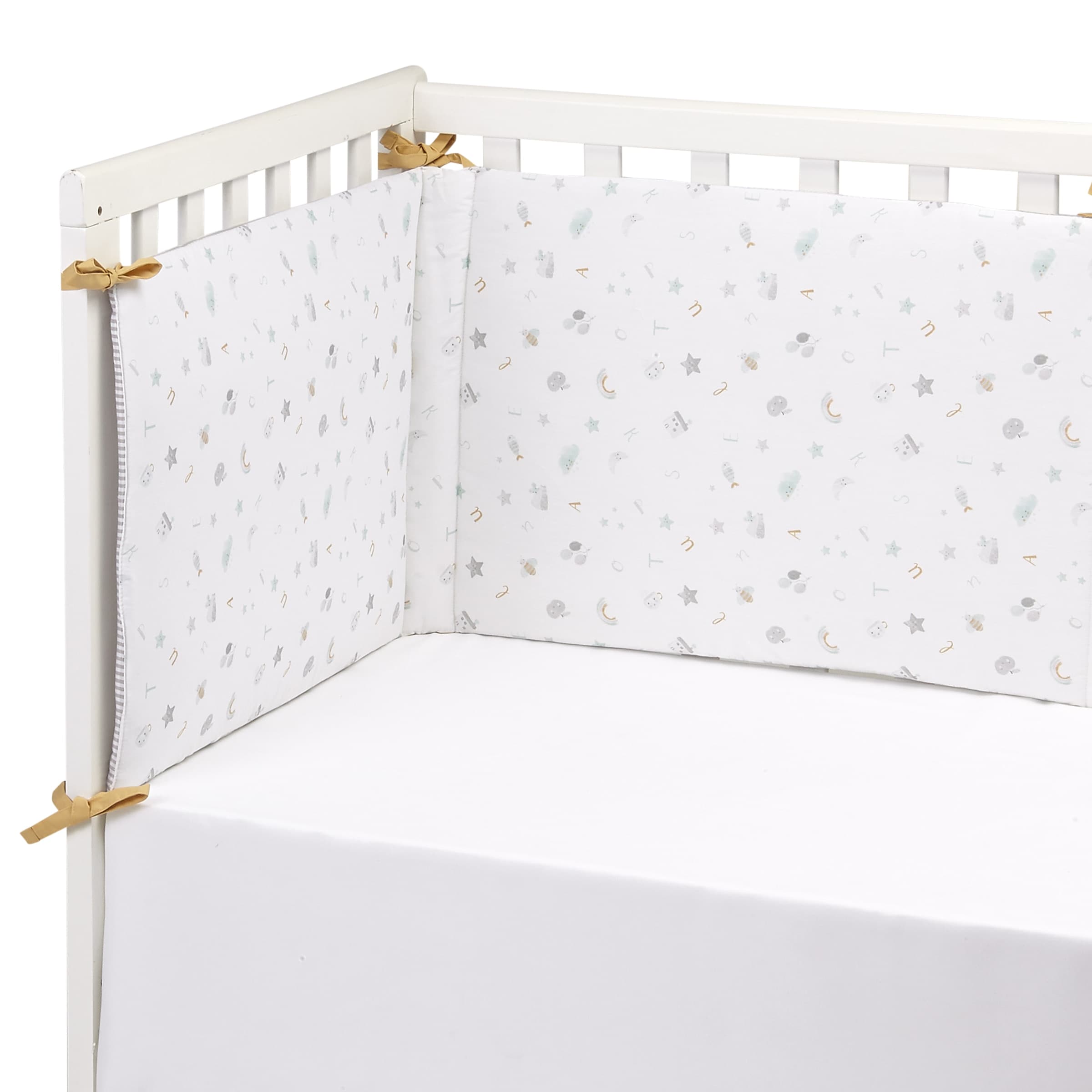 Cotton Juice Baby Home - Bumper Cotton Juice Baby Home Abecedario 40*180cm estampado.