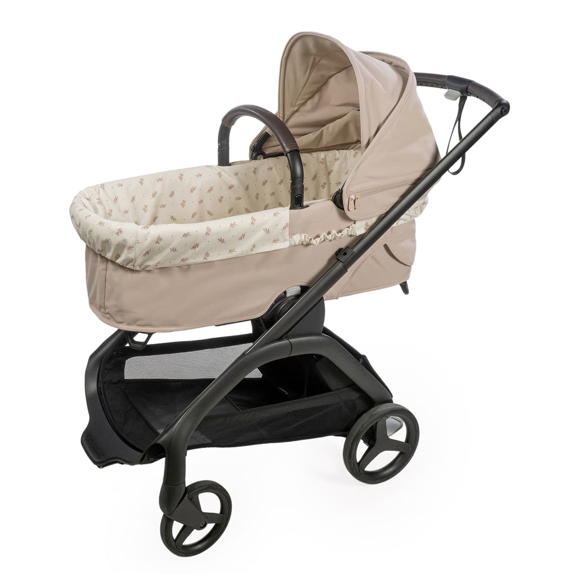 Walking Mum - Cubre capazo gomas + Sábana ajustable Walking Mum Mimosa.