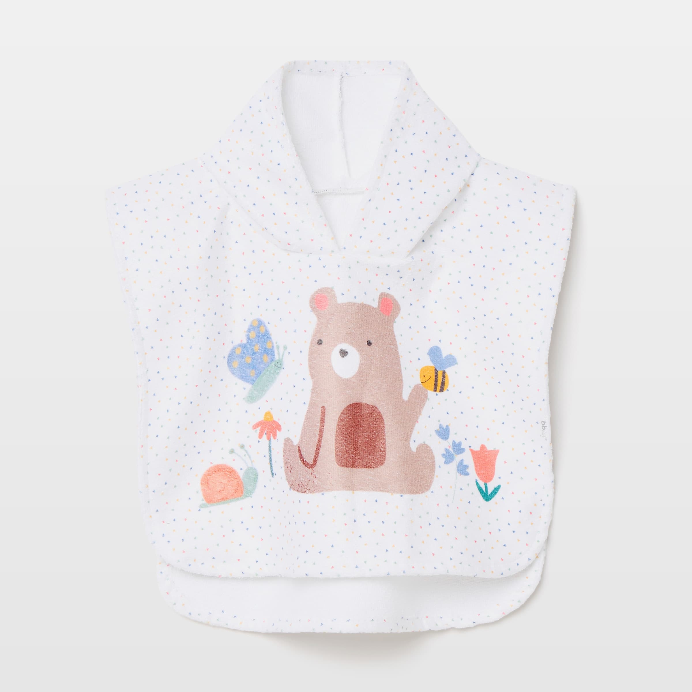 bbest - Poncho fantasía Bbest Little Bugs estampado.