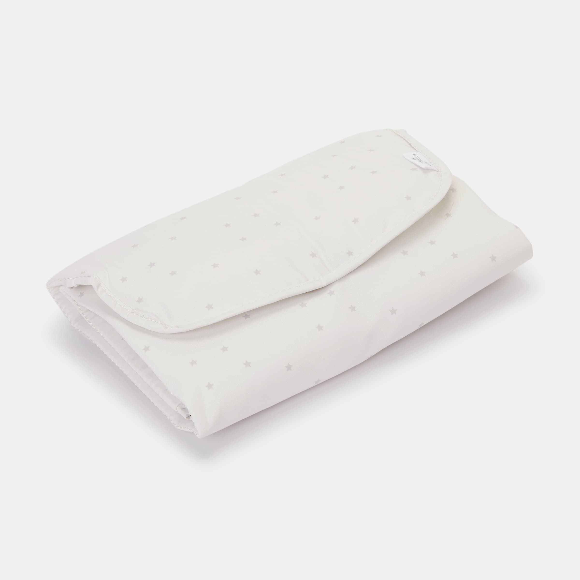Cotton Juice Baby Home - Cambiador de viaje Cotton Juice Baby Home Acolchado estrellas.