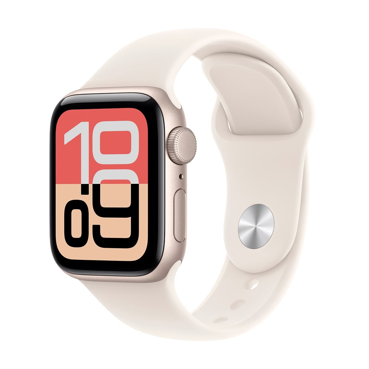 Apple - Apple Watch SE 3 GPS + Cellular 40mm Aluminio blanco estrella con Correa Deportiva Blanco Estrella (S-M).