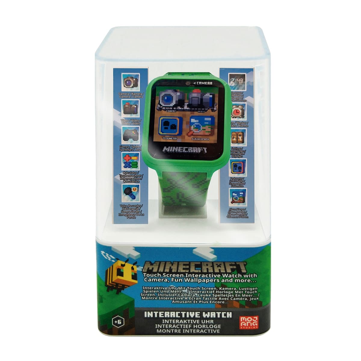 Minecraft - Reloj Interactivo Minecraft Kids Licensing.