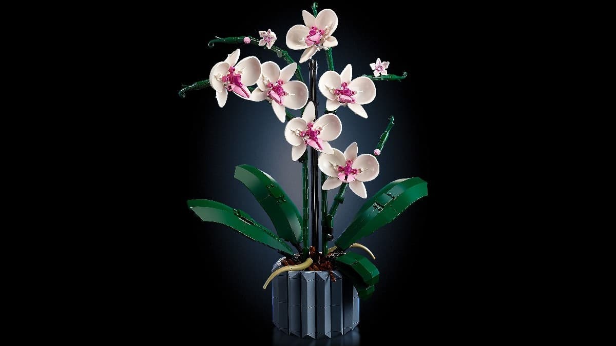 Flores Artificiales para Construir Orquídeas Colección Botánical LEGO Icons - 10311 - Image 3