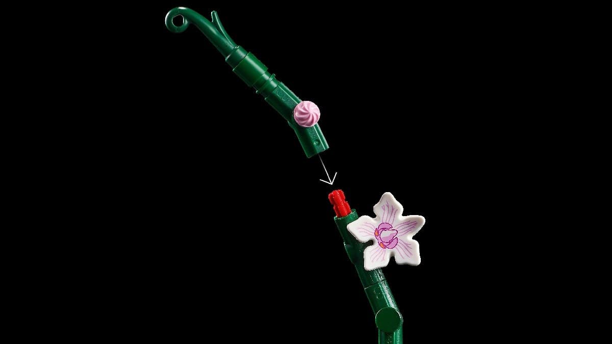 Flores Artificiales para Construir Orquídeas Colección Botánical LEGO Icons - 10311 - Image 5