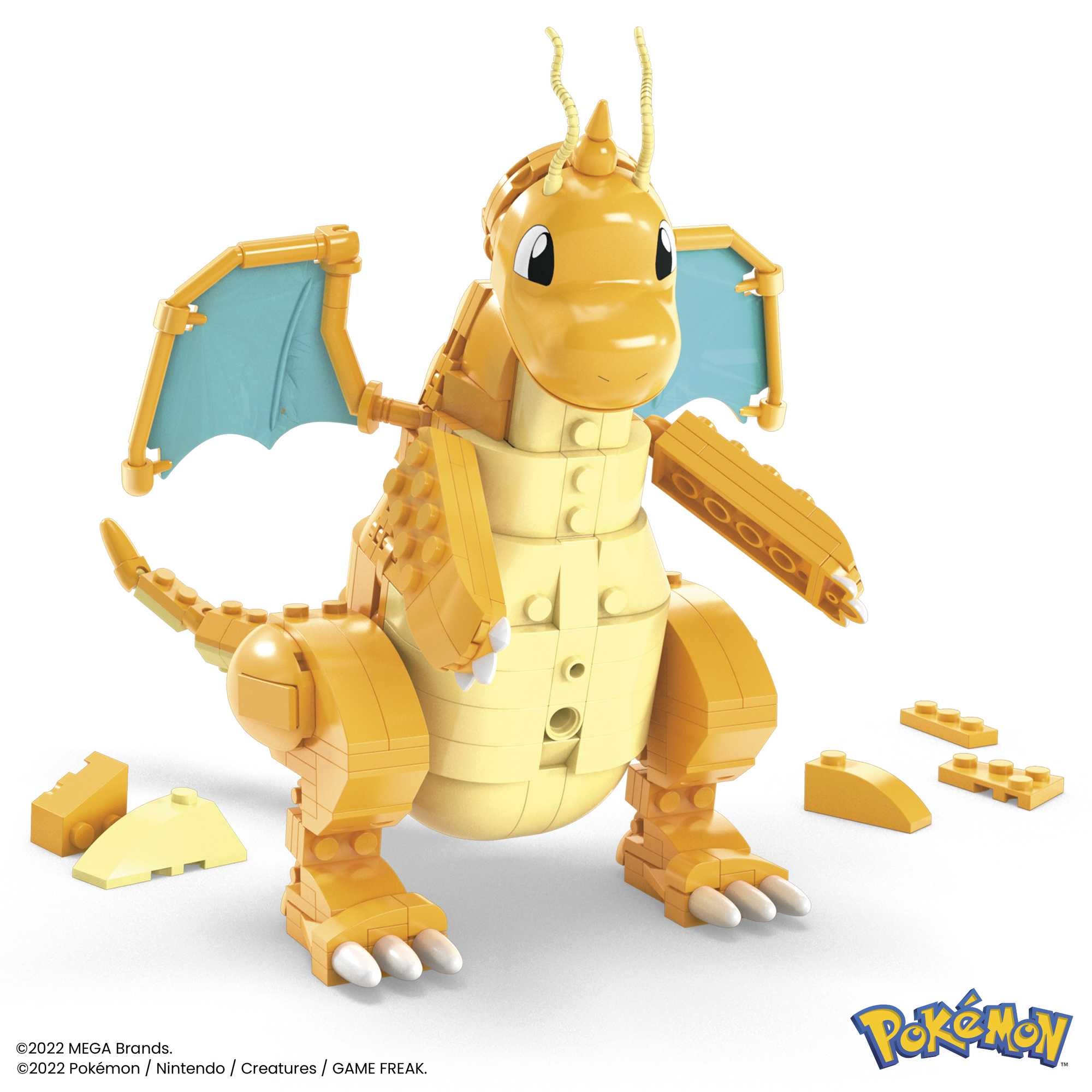 Bloques de construcción Pokémon Dragonite MEGA Construx - Image 3