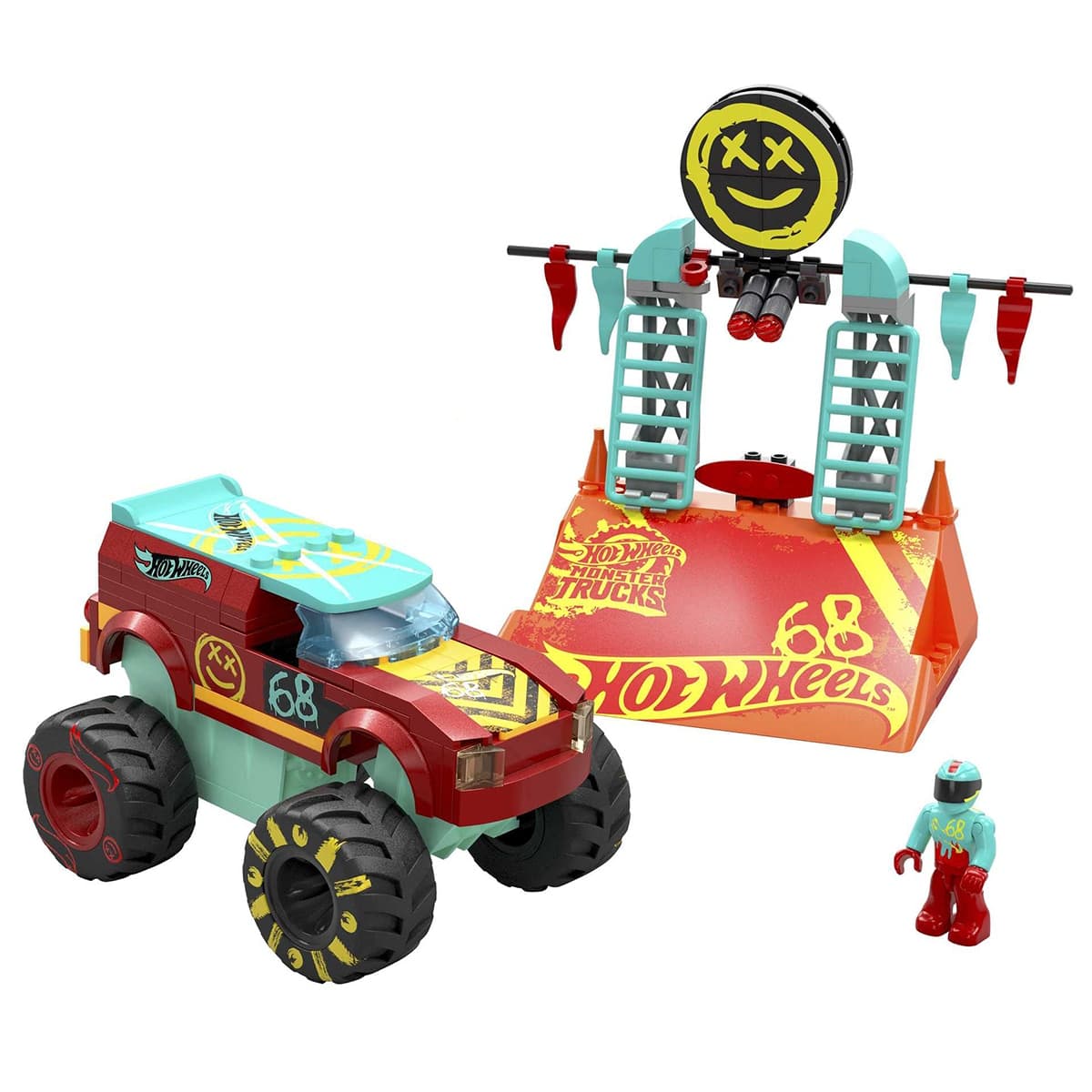 Mega Construx - Juego de construcciones MEGA Construx Hot Wheels Pista Demo Derby Mattel.