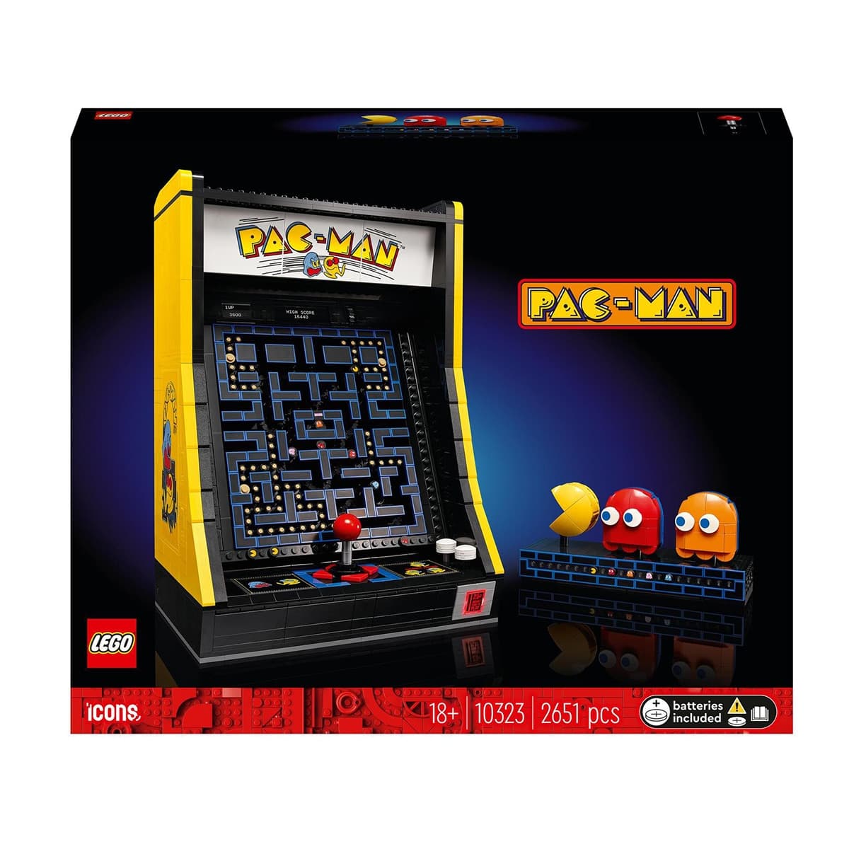 Juguete de construcción Máquina de PAC-MAN LEGO Icons - 10323 - Image 1